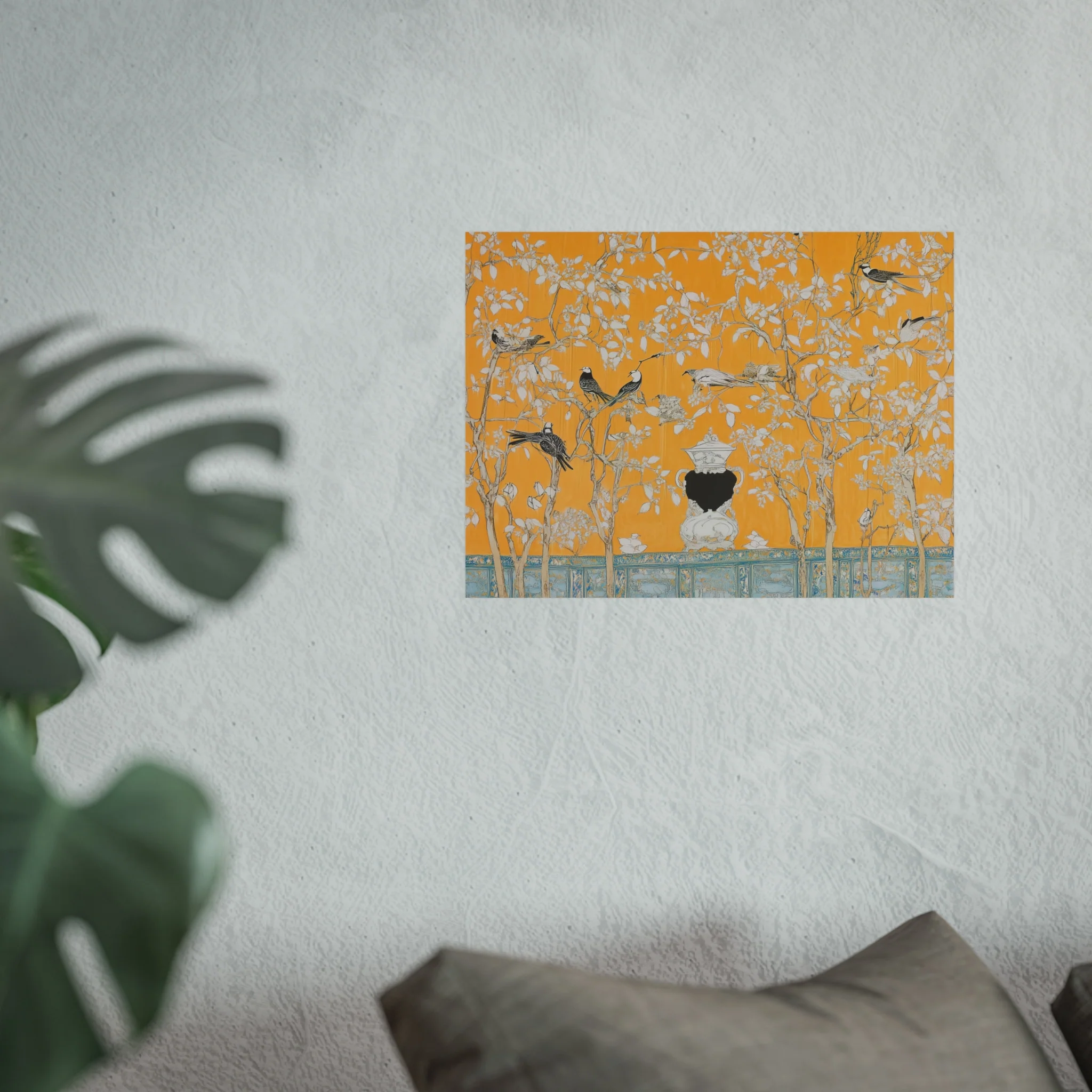Golden Aviary Garden Fine Art Poster - Image 23