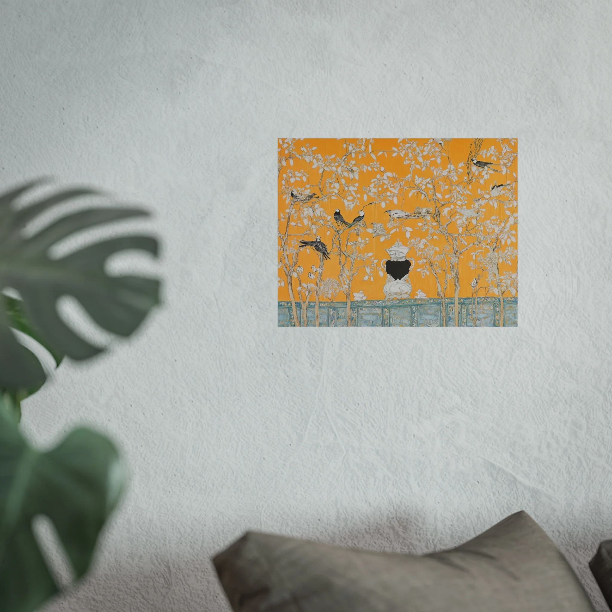 Golden Aviary Garden Fine Art Poster - Image 31
