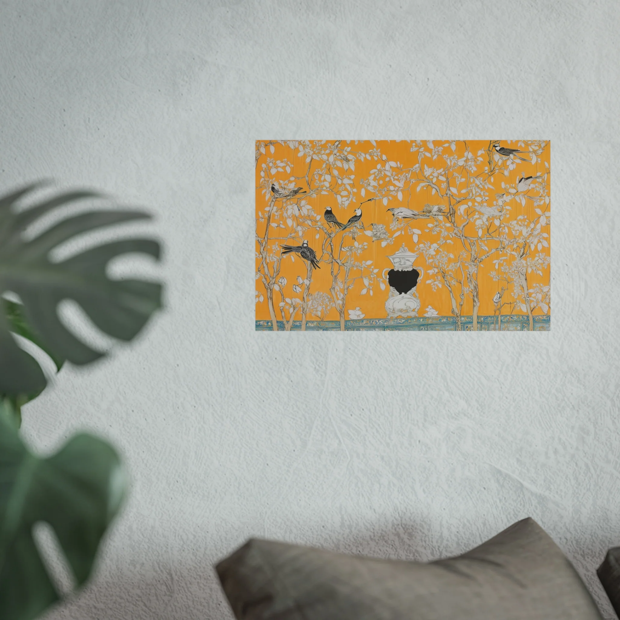 Golden Aviary Garden Fine Art Poster - Image 33