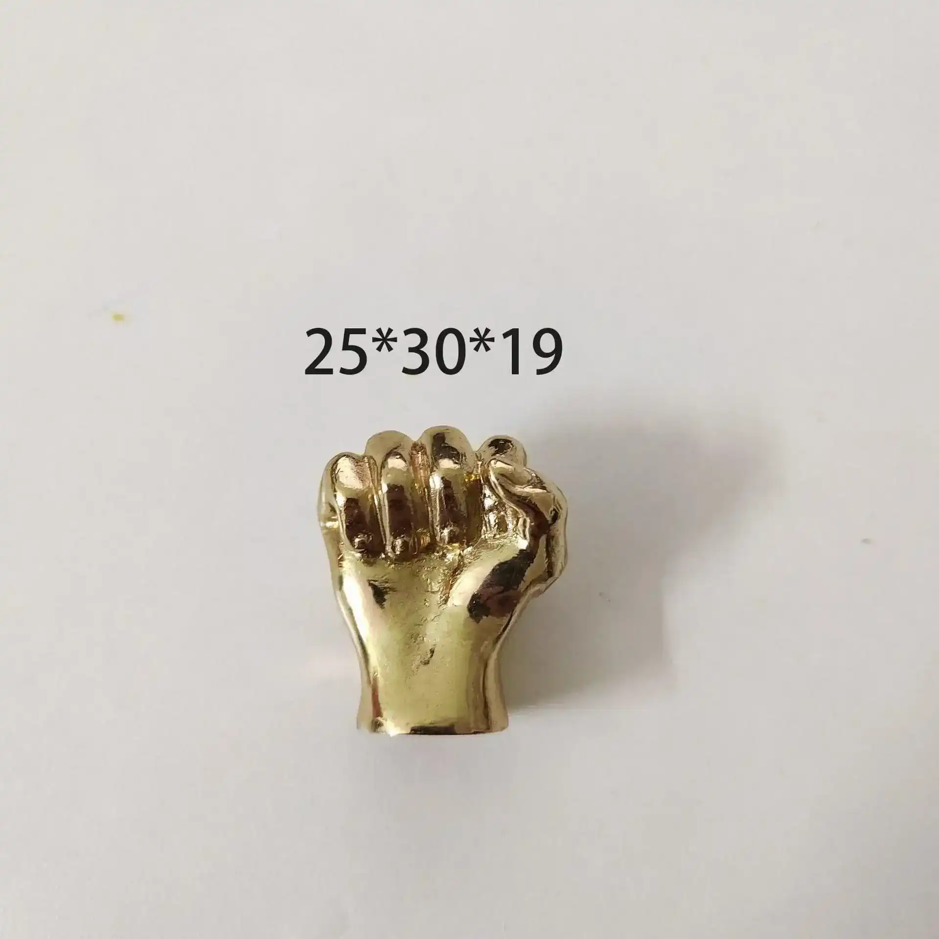 Golden Fist Cabinet Door Knobs - Set of 2 - Image 3