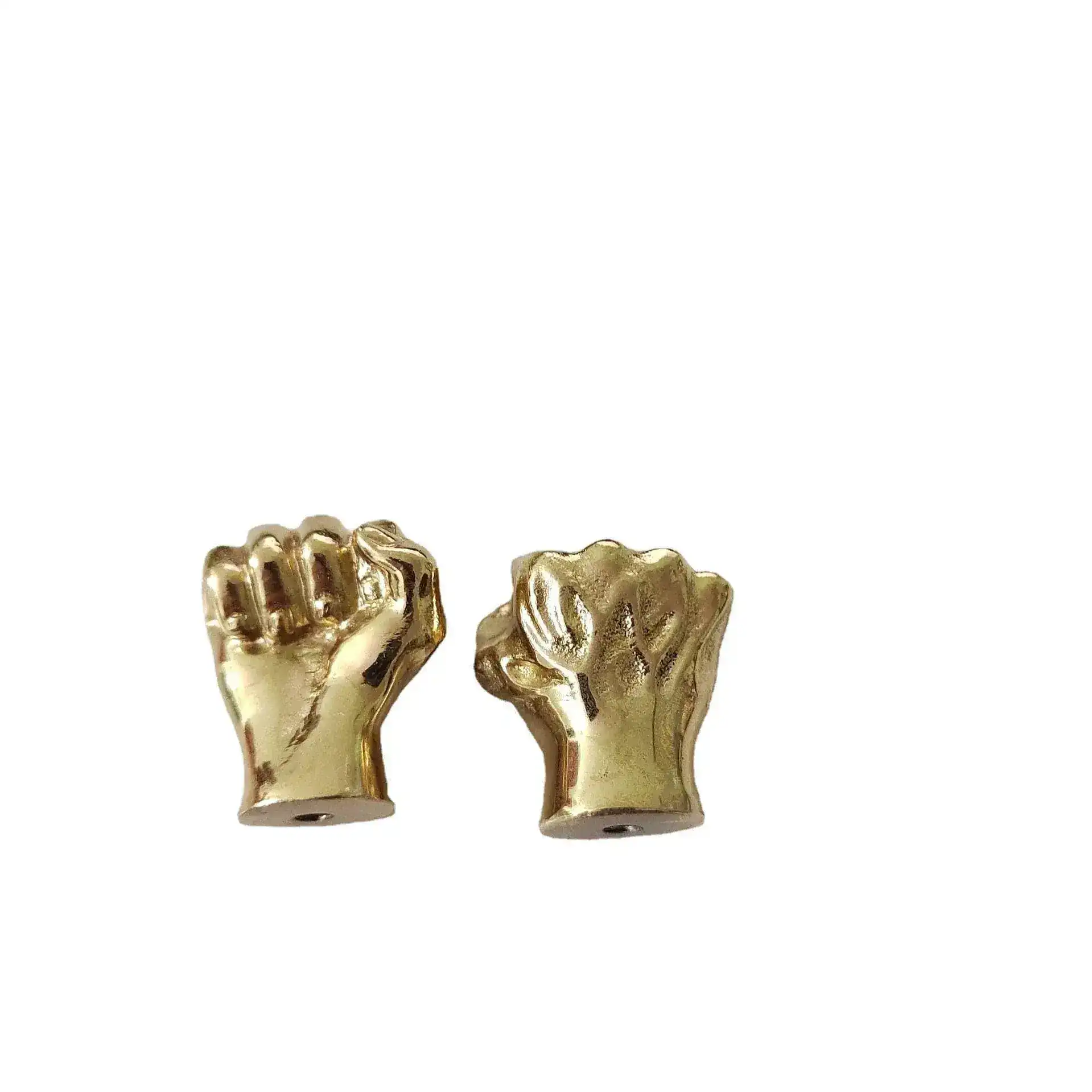 Golden Fist Cabinet Door Knobs - Set of 2 - Image 4