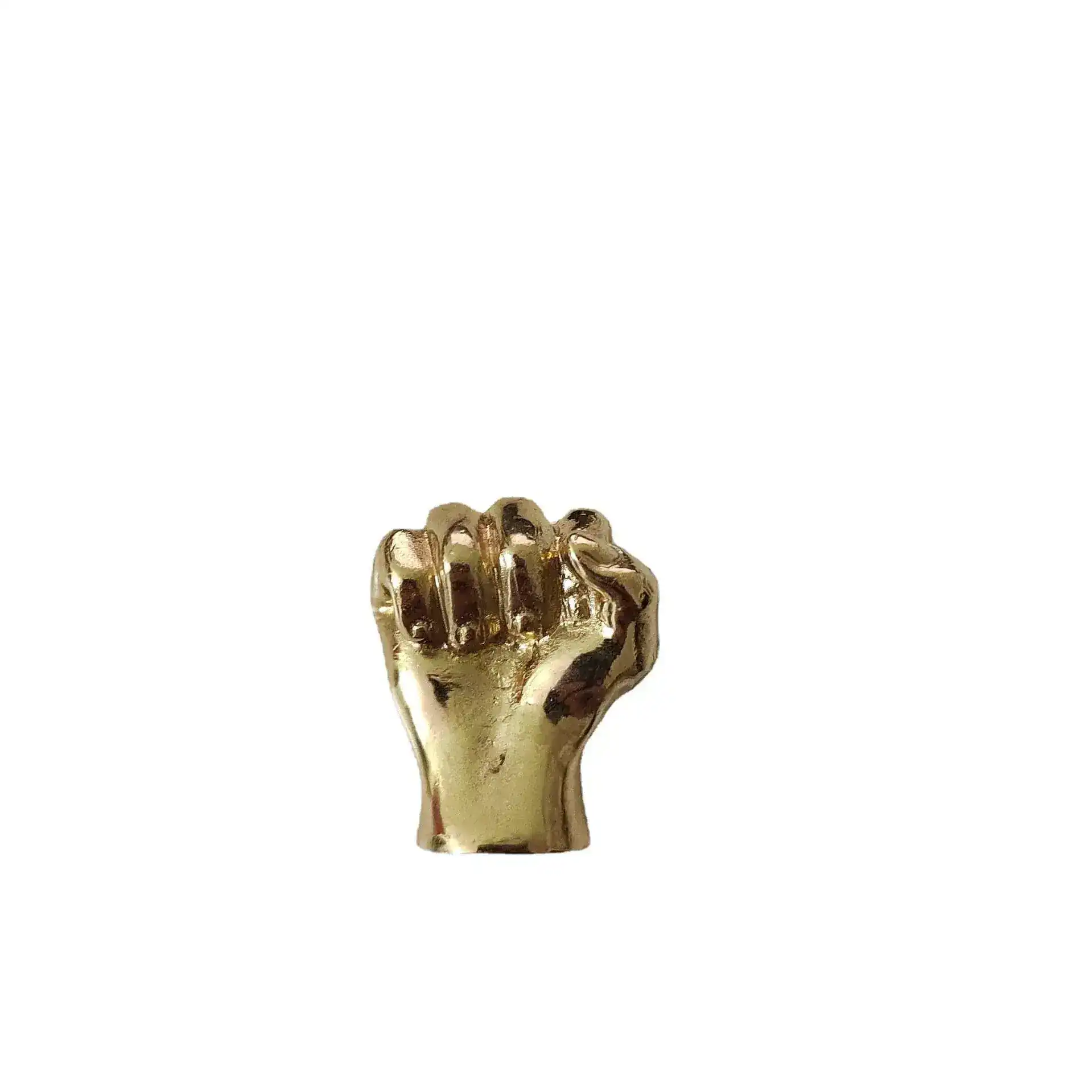 Golden Fist Cabinet Door Knobs - Set of 2 - Image 6