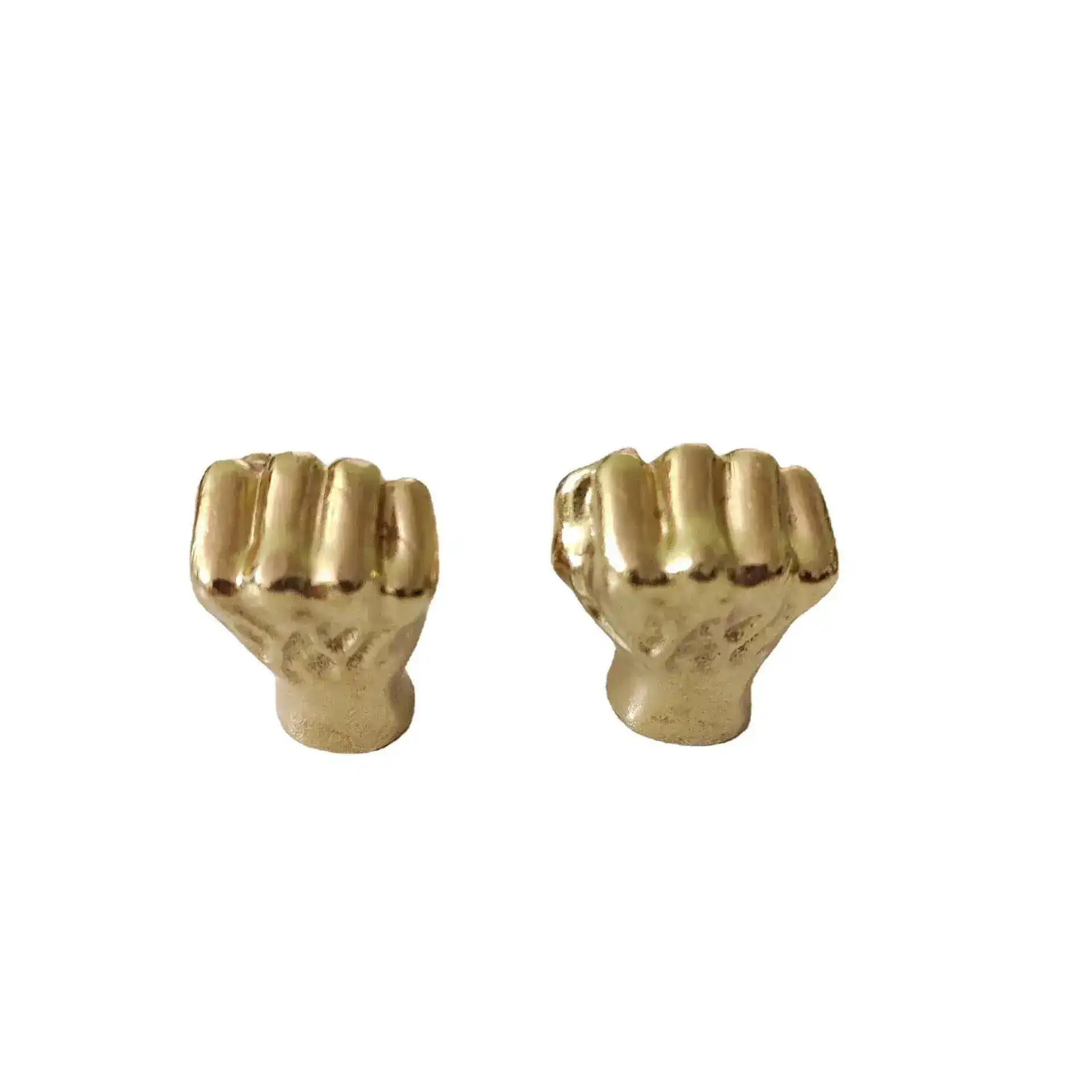 Golden Fist Cabinet Door Knobs - Set of 2 - Image 7