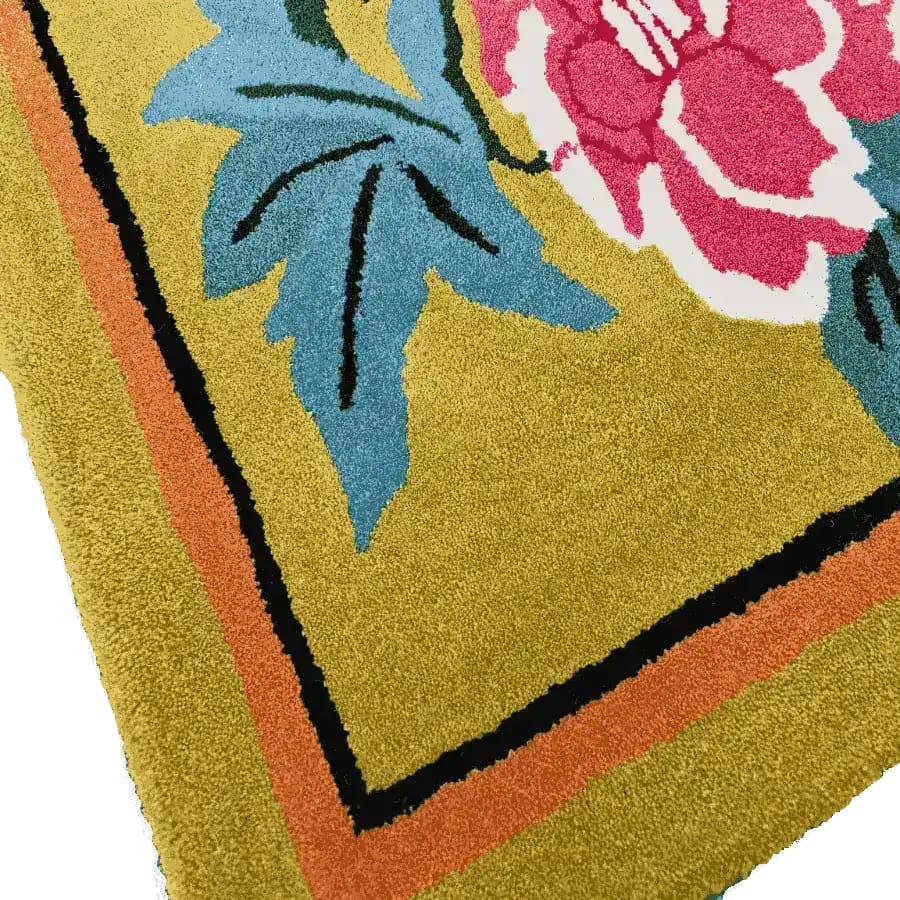 Golden Garden Hand Tufted Rug - Image 4