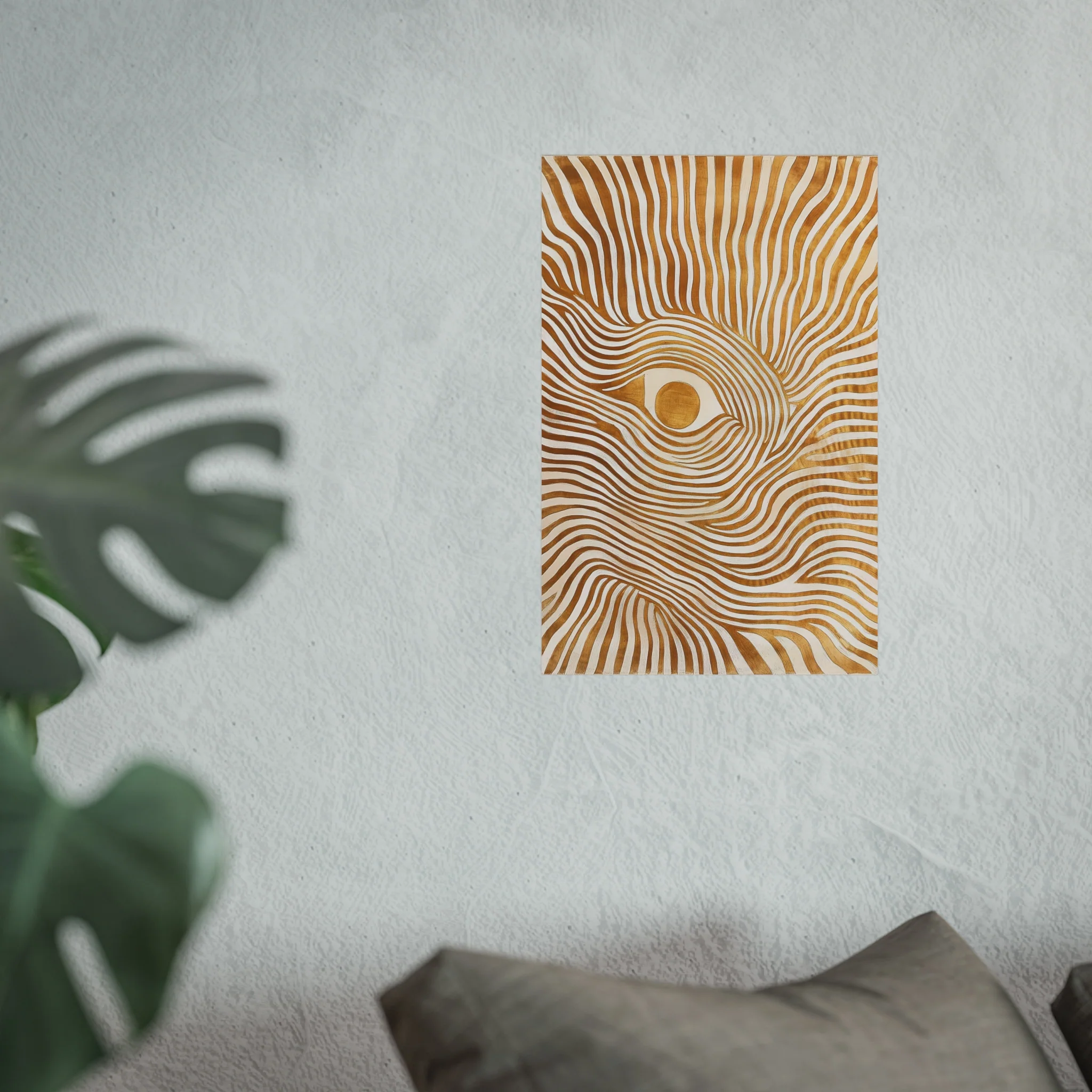 Golden Gaze Fine Art Poster - Image 25