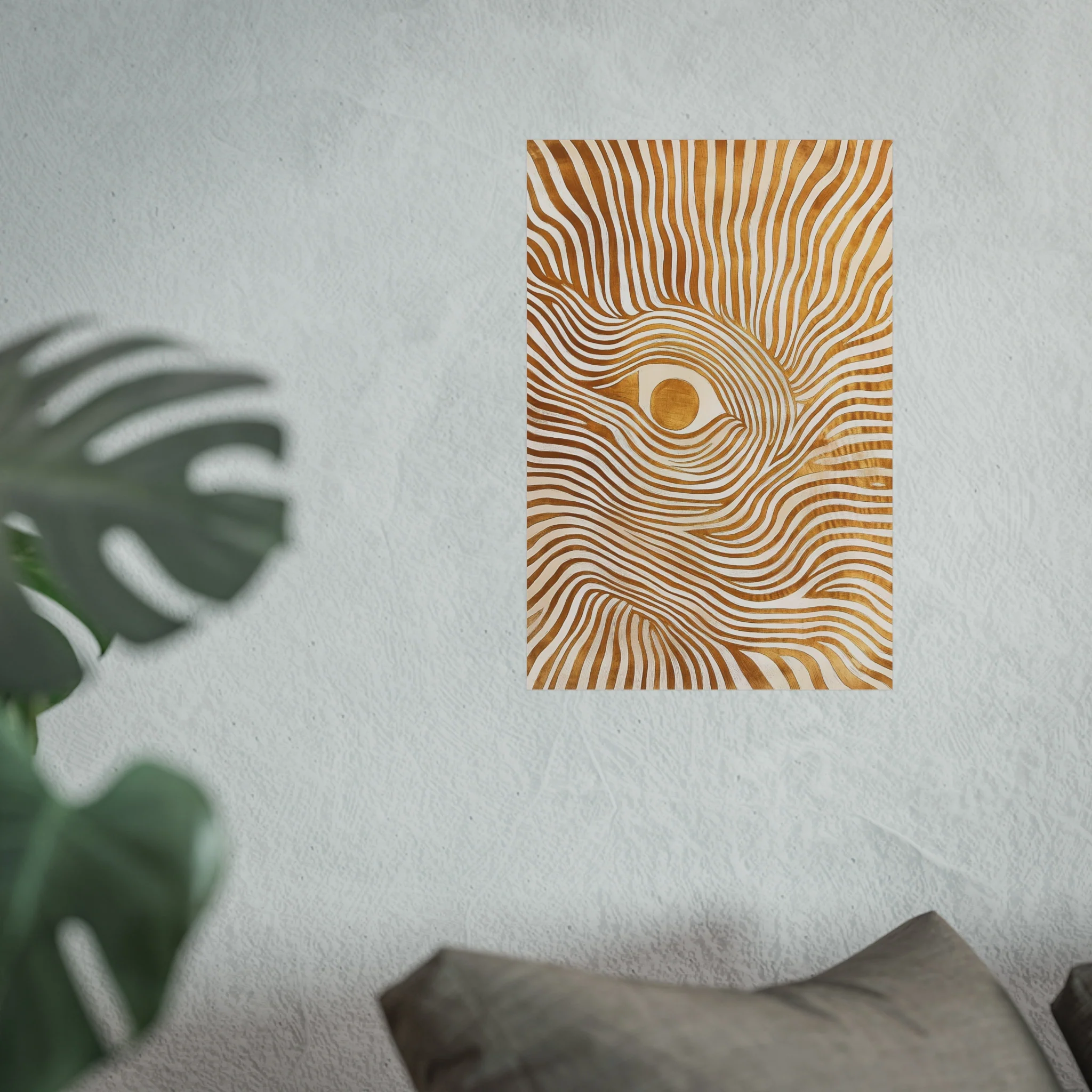 Golden Gaze Fine Art Poster - Image 29
