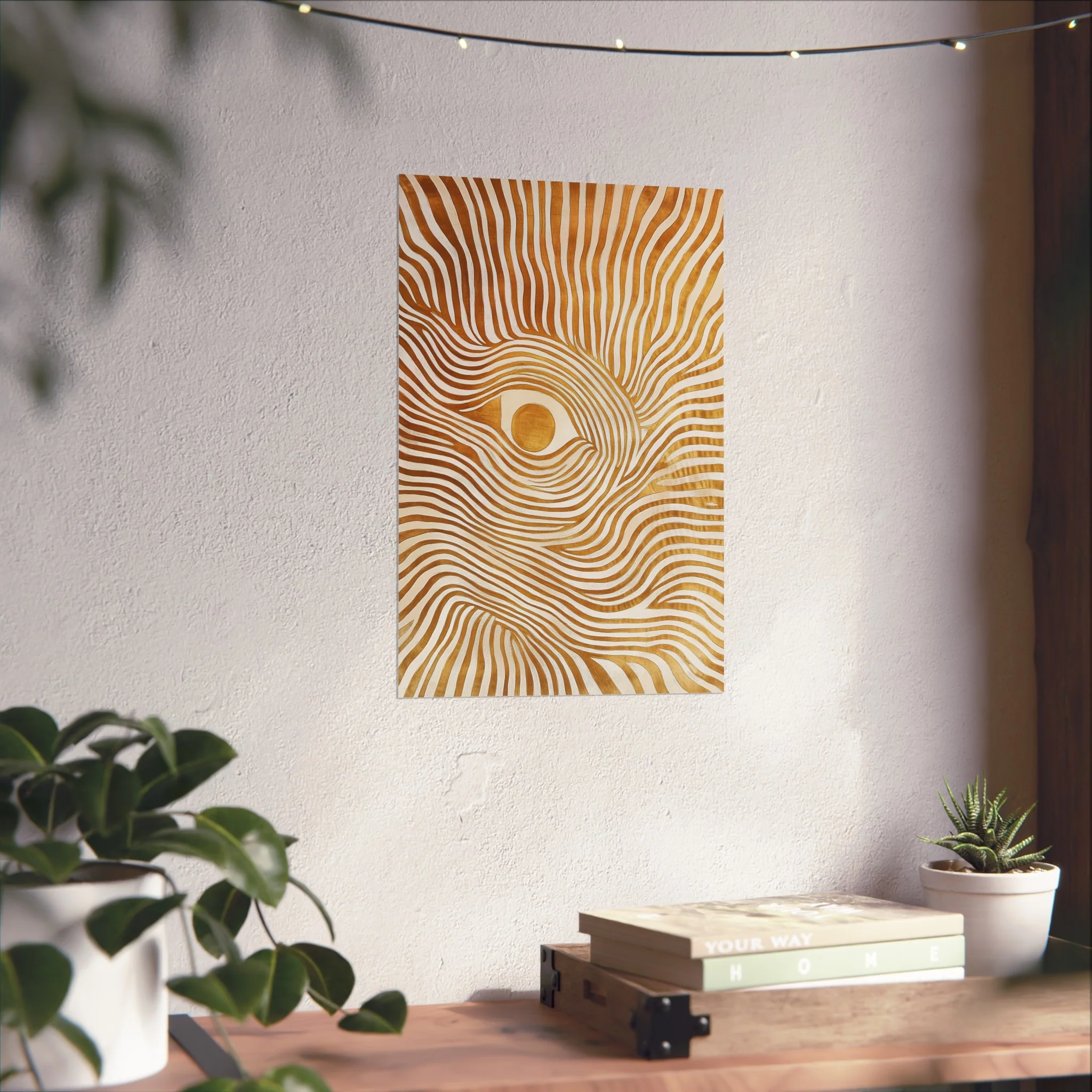 Golden Gaze Fine Art Poster - Image 30
