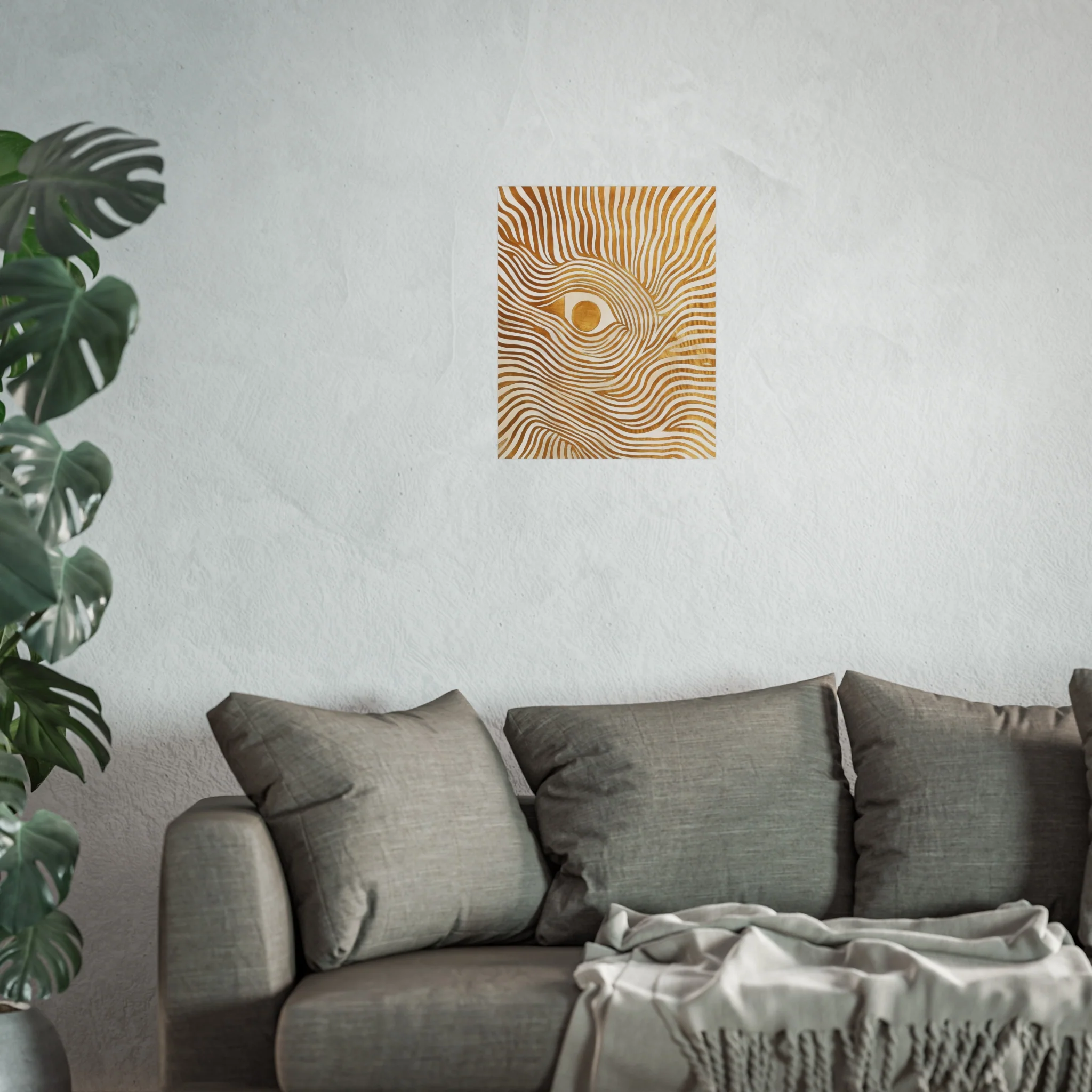 Golden Gaze Fine Art Poster - Image 31