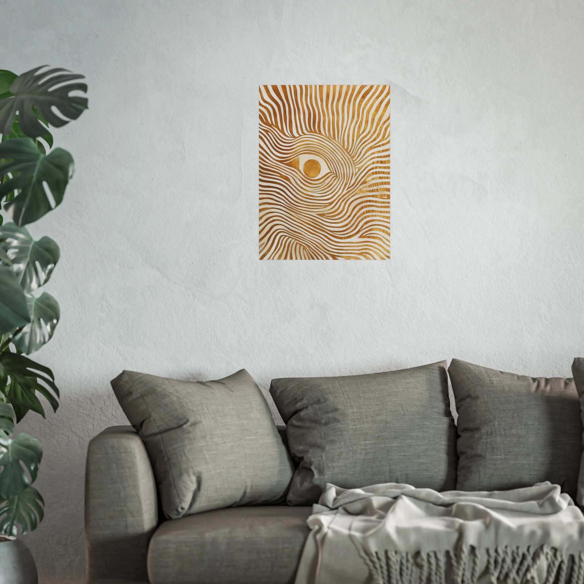 Golden Gaze Fine Art Poster - Image 35