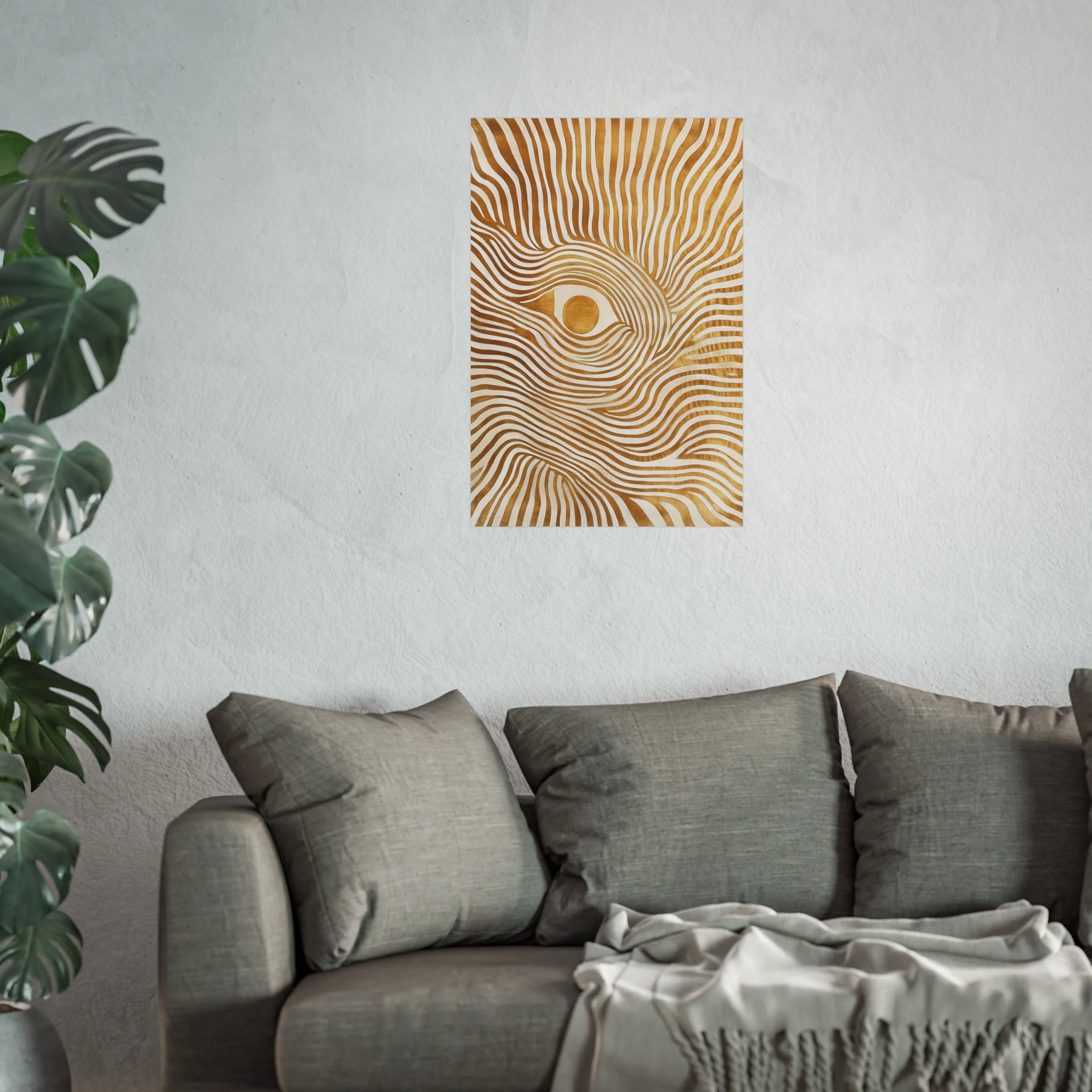 Golden Gaze Fine Art Poster - Image 37