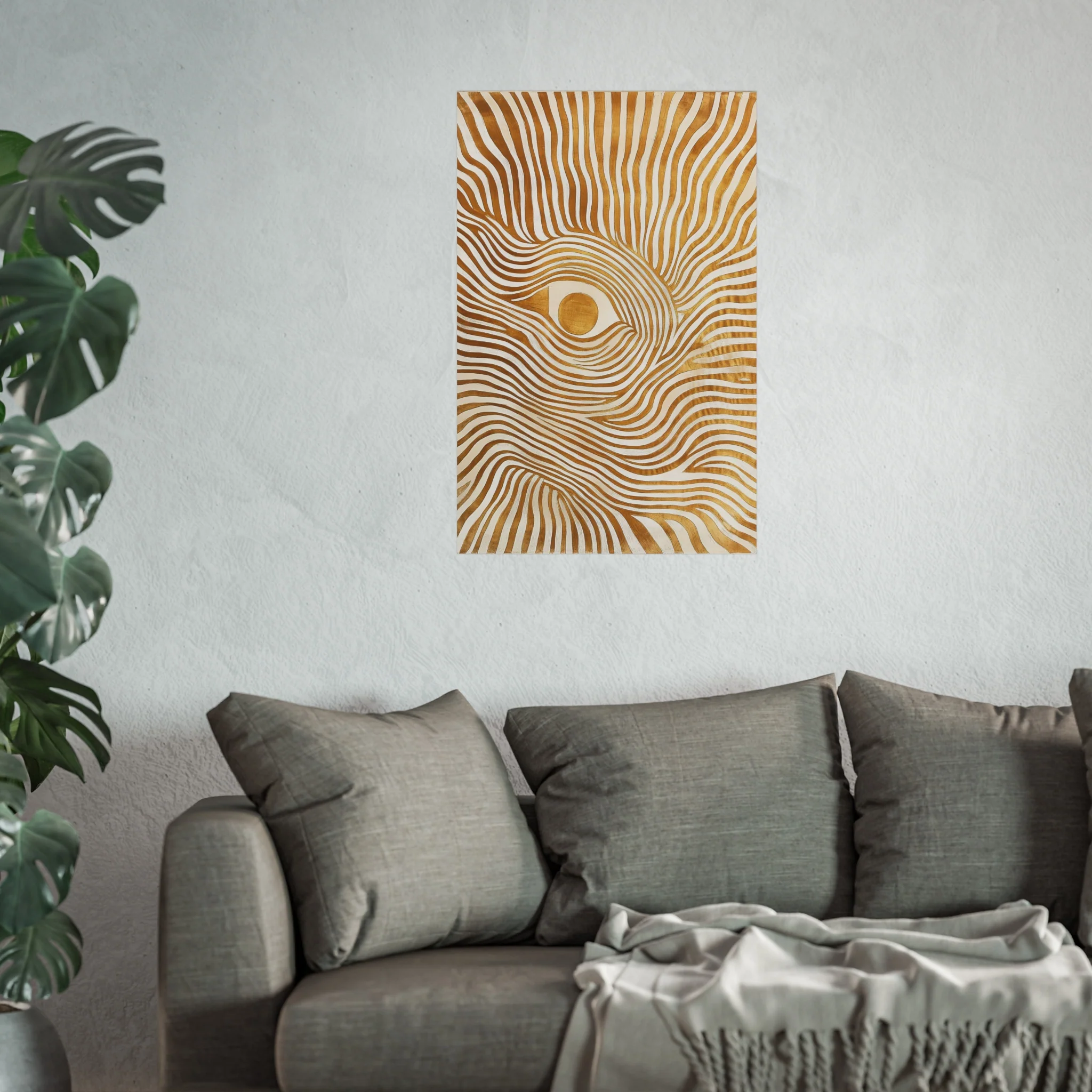 Golden Gaze Fine Art Poster - Image 39