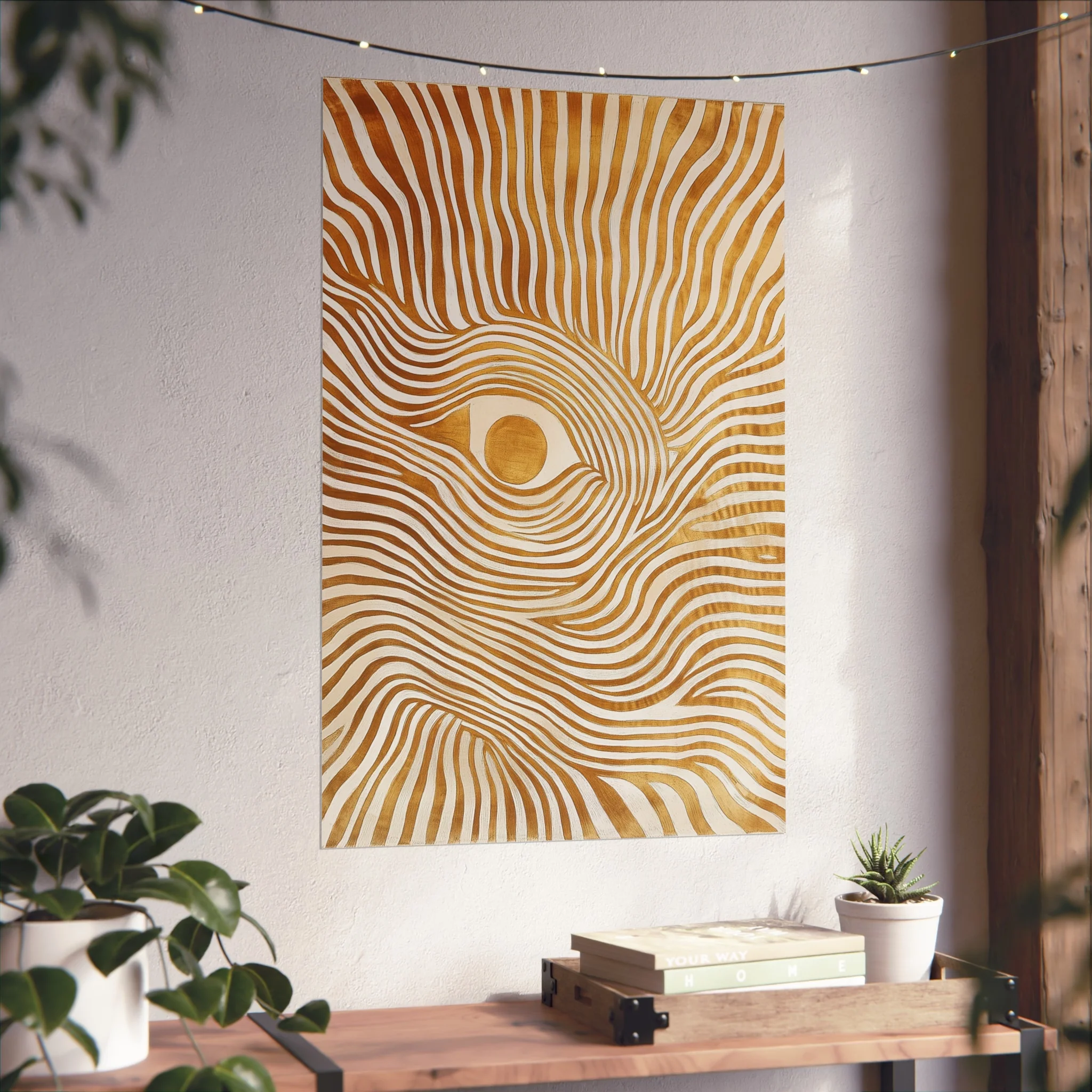 Golden Gaze Fine Art Poster - Image 40