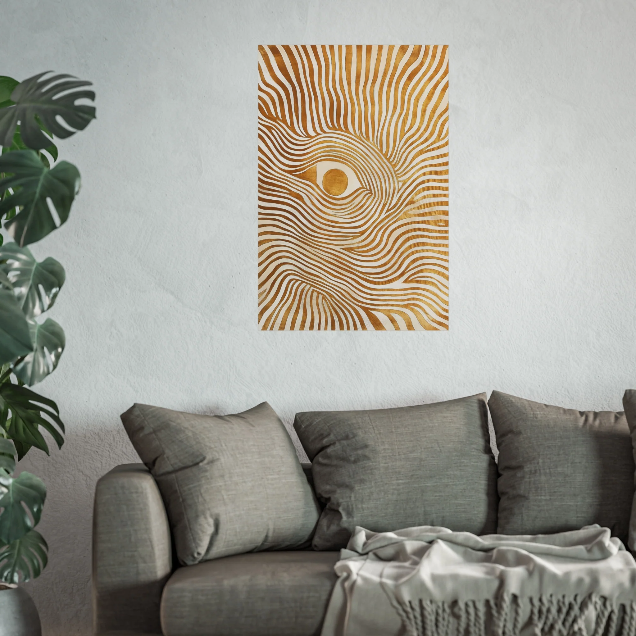 Golden Gaze Fine Art Poster - Image 43