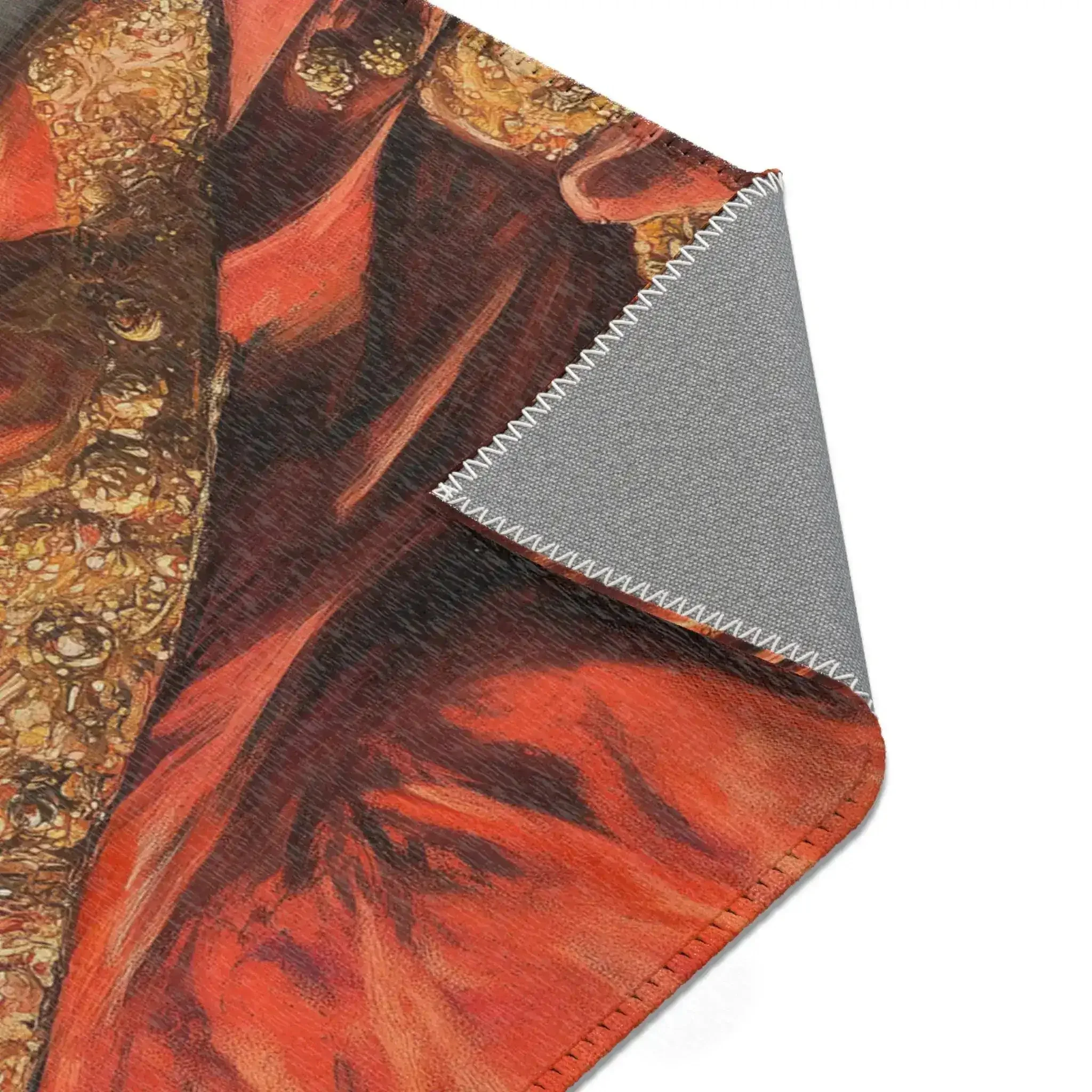 Golden Majesty Luxe Lion Accent Rug - Image 5