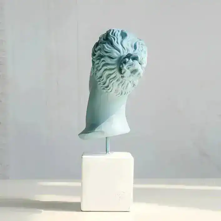 Greek Goddess of Hunting Colored Sculpture - Image 3