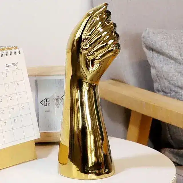 Hand Holding Flower Vase - Image 3