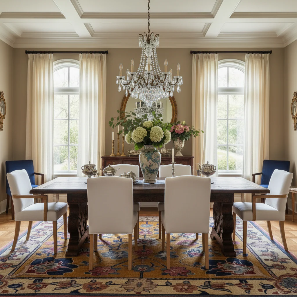 Heritage Suzani Hand Tufted Wool Rug - Image 2