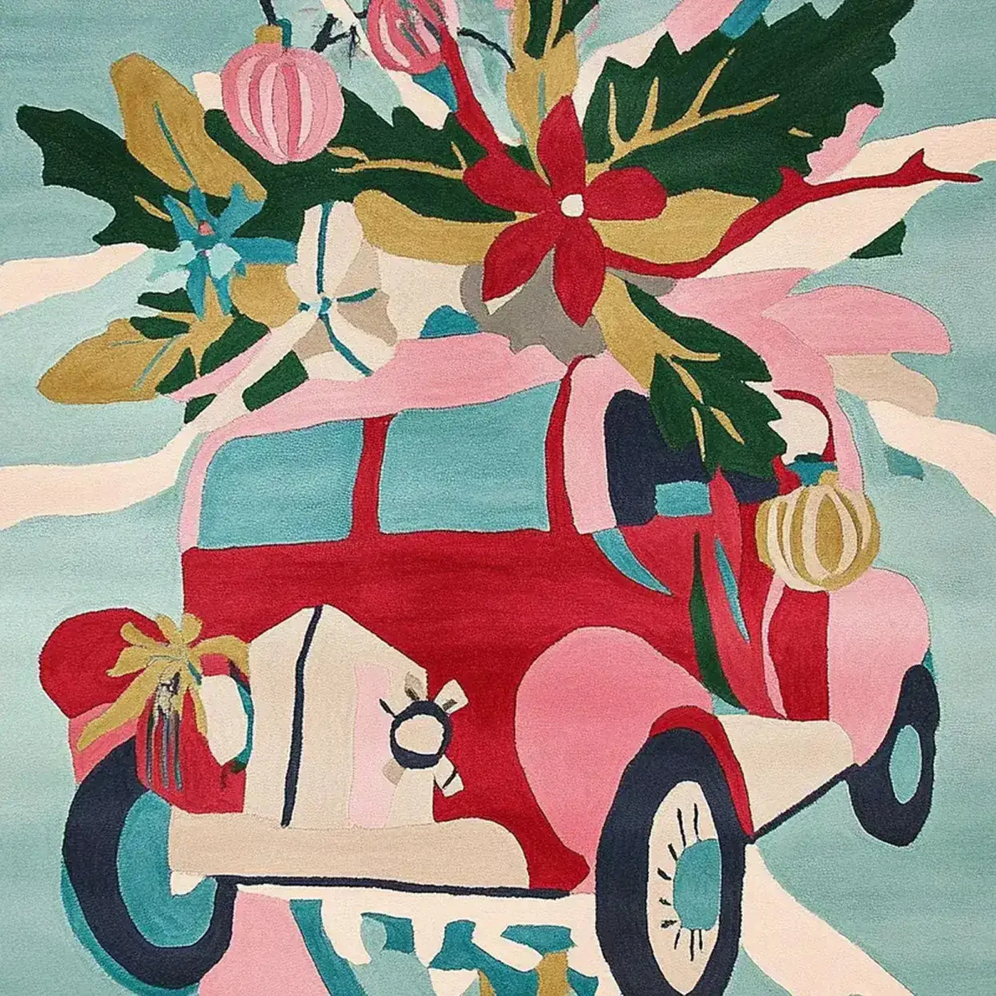 Holiday Joyride Hand Tufted Rug - Image 5