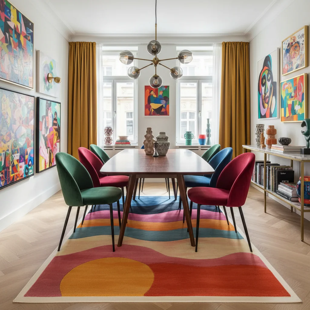 Horizon Glow Hand Tufted Rug - Image 3