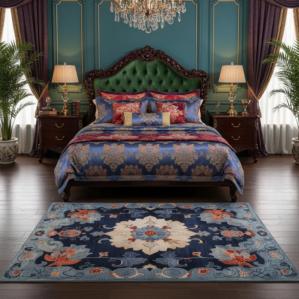 Imperial Garden Hand Tufted Rug - Image 3