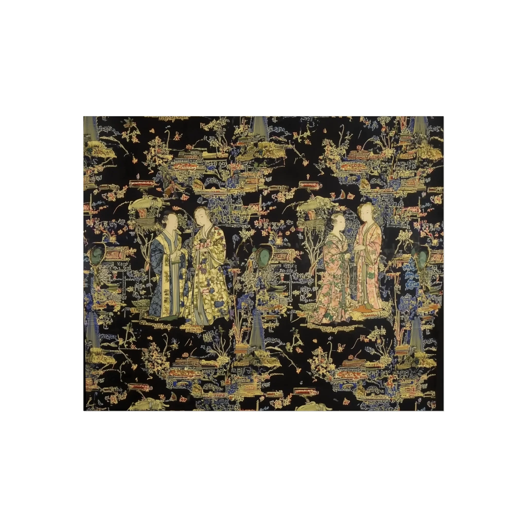 Imperial Garden Tapestry Fine Art Poster - Image 3