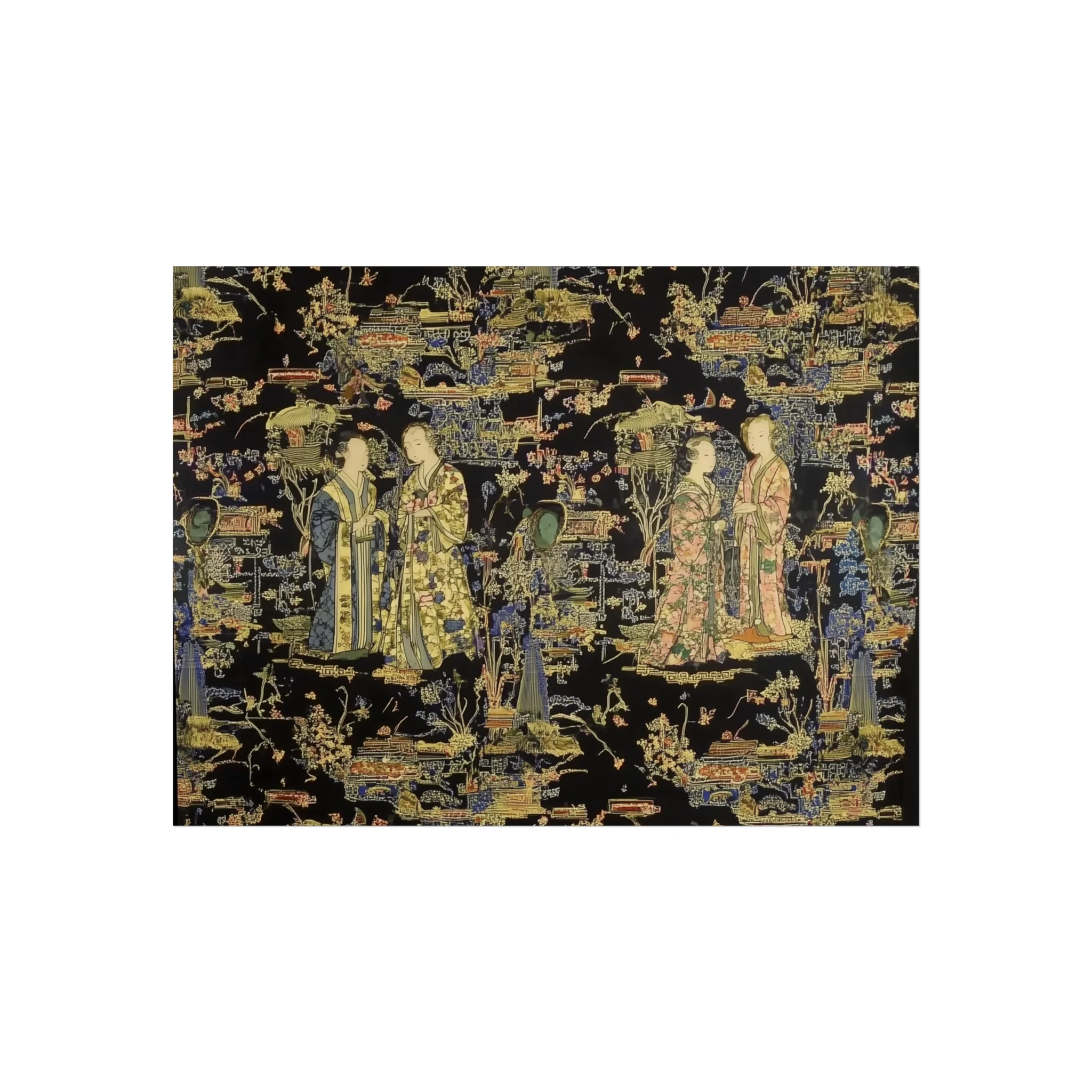 Imperial Garden Tapestry Fine Art Poster - Image 4