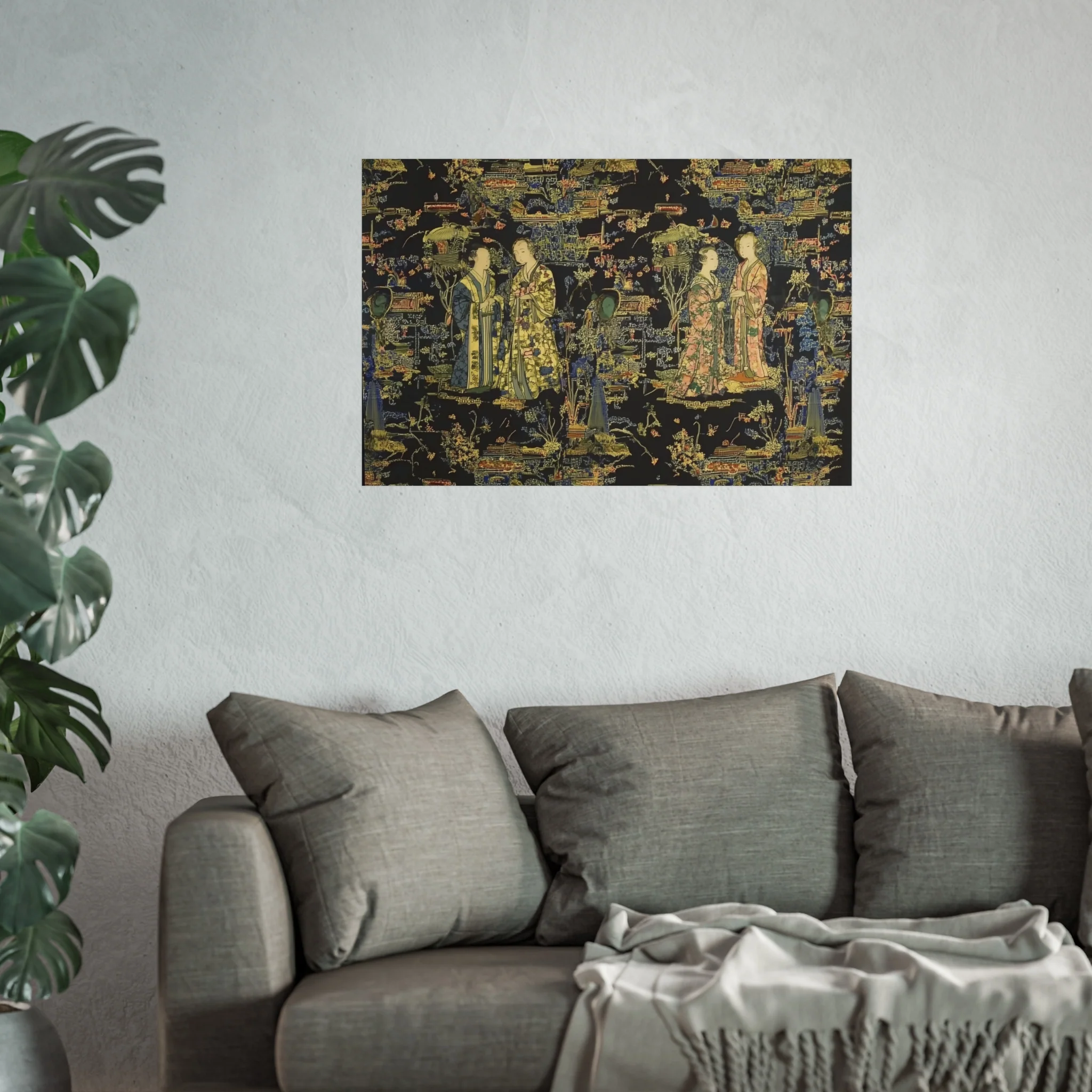 Imperial Garden Tapestry Fine Art Poster - Image 43