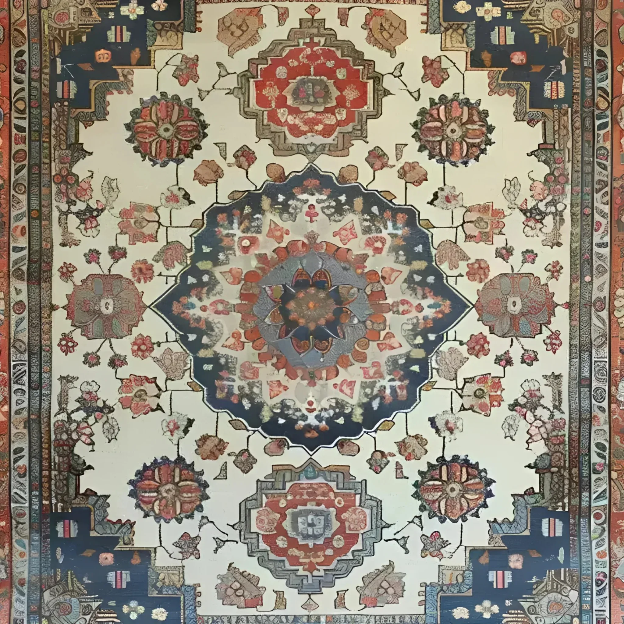 Imperial Tapestry Hand Knotted Area Rug - Image 6