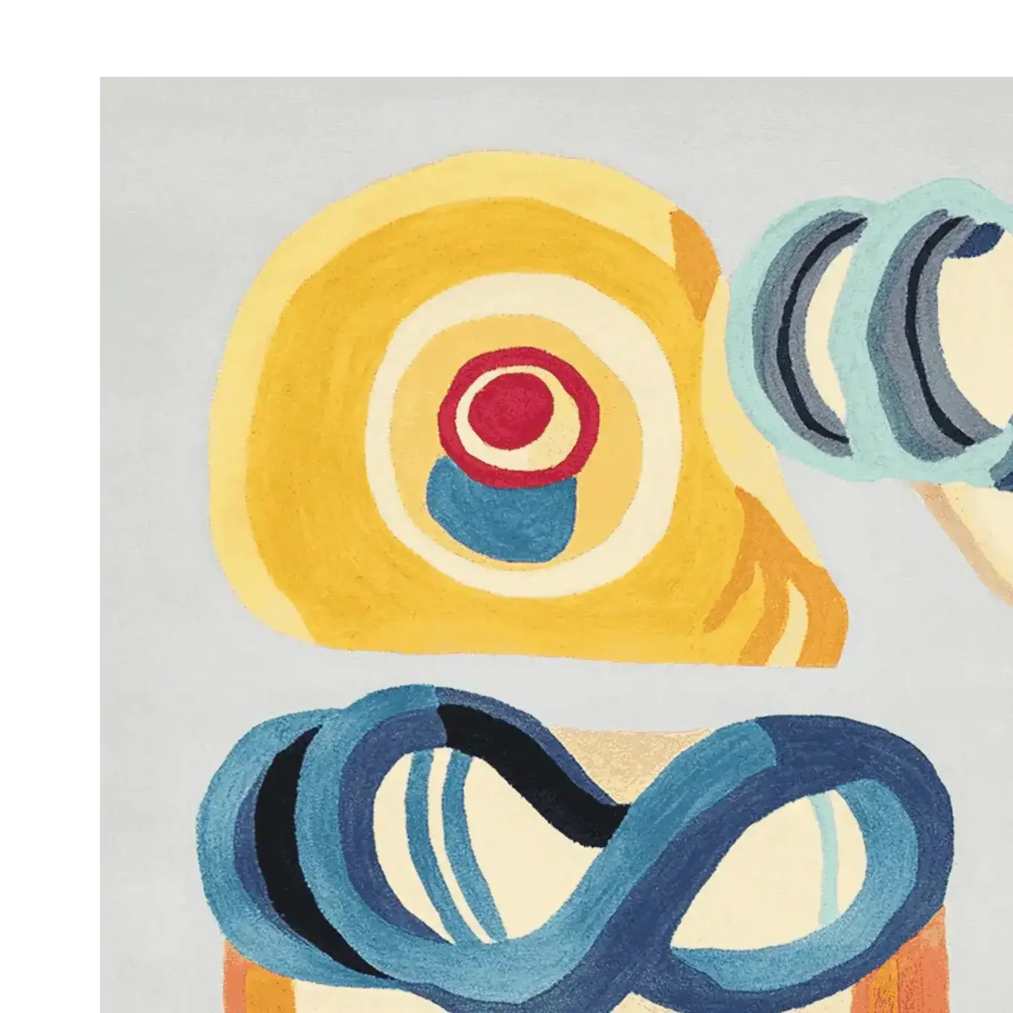Joy Shape Parade Hand Tufted Rug - Image 4