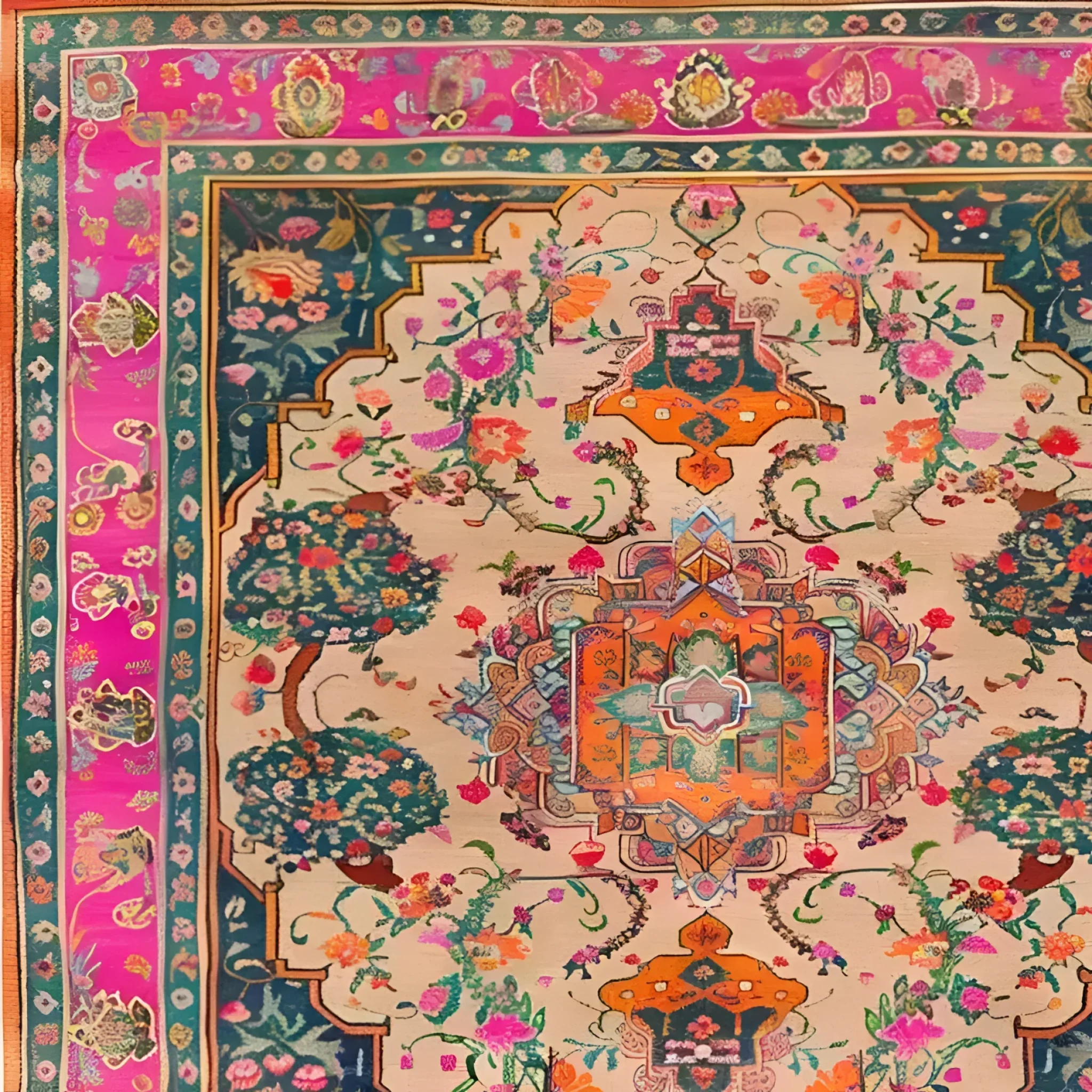 Joyful Orchard Hand Knotted Area Rug - Image 5