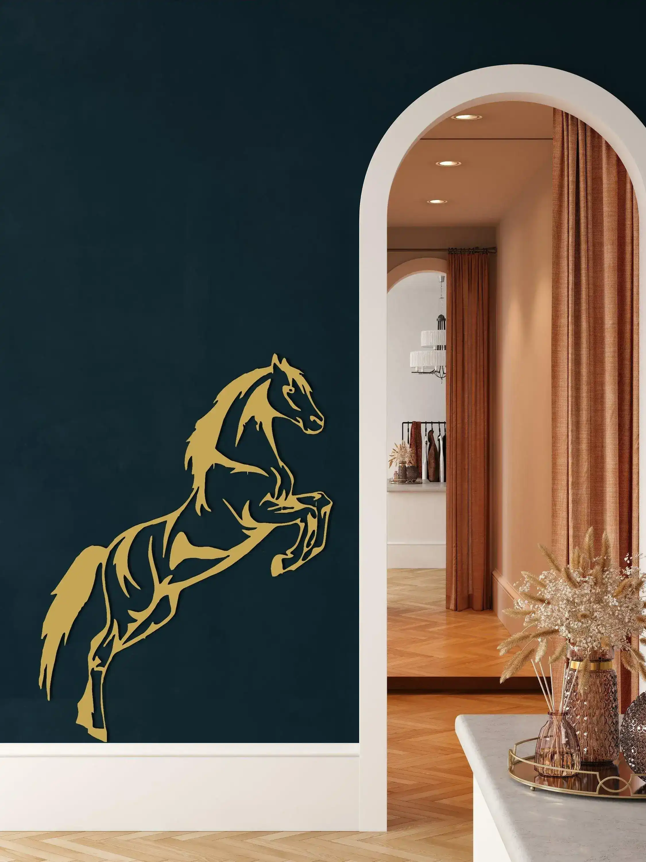 Jumping Horse Metal Wall Art - Image 11