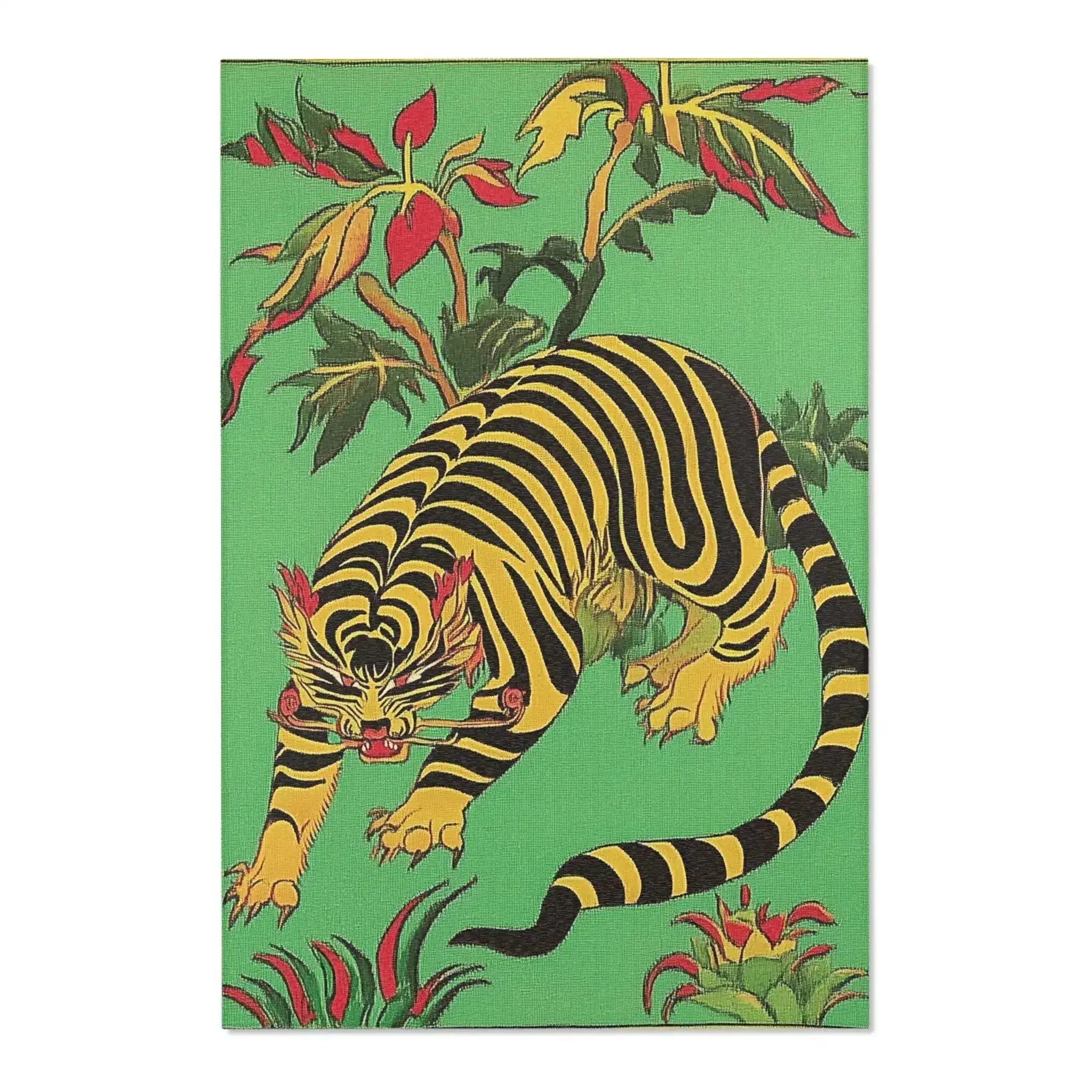 Jungle Guardian Tiger Accent Rug - Image 4
