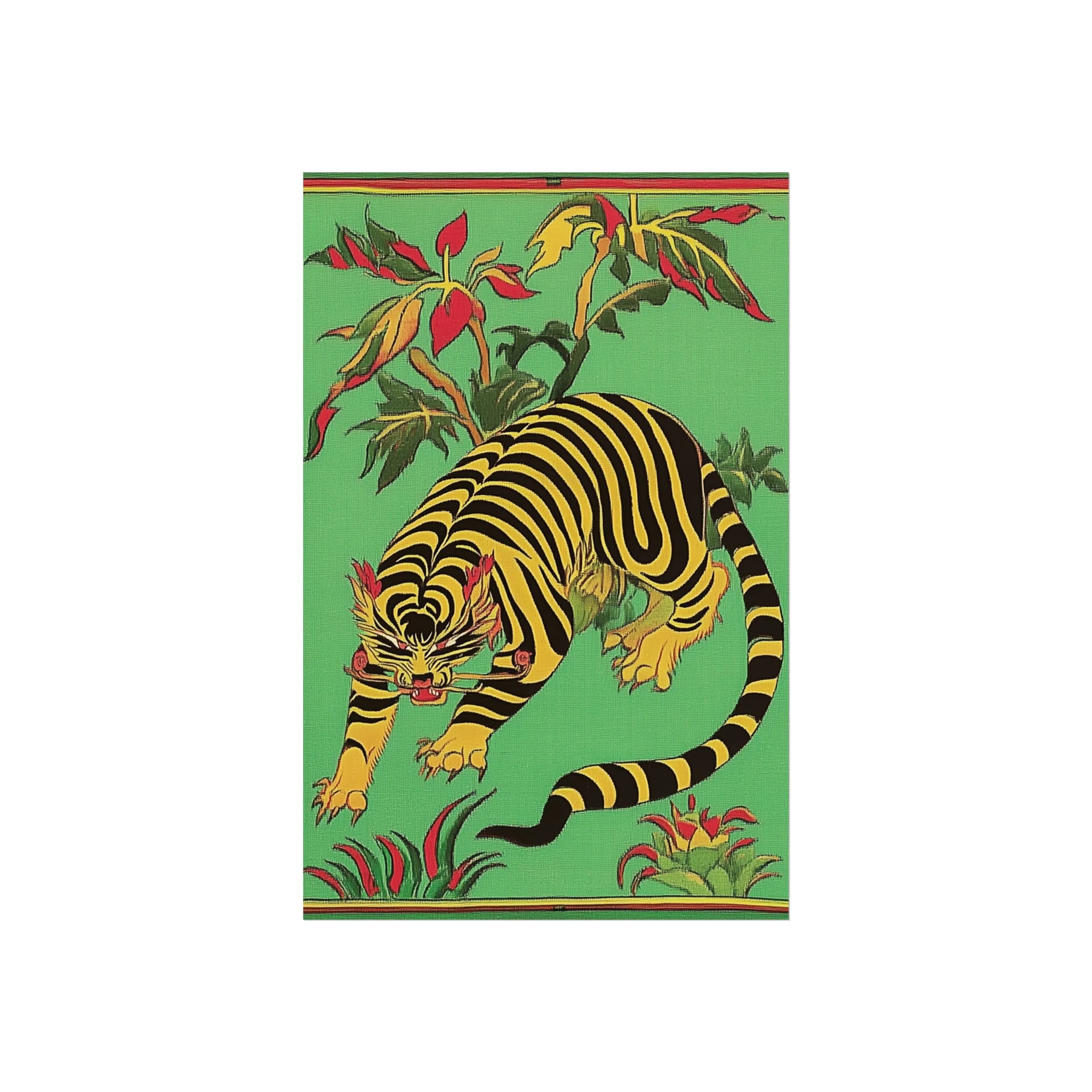 Jungle Guardian Tiger Fine Art Poster - Image 15