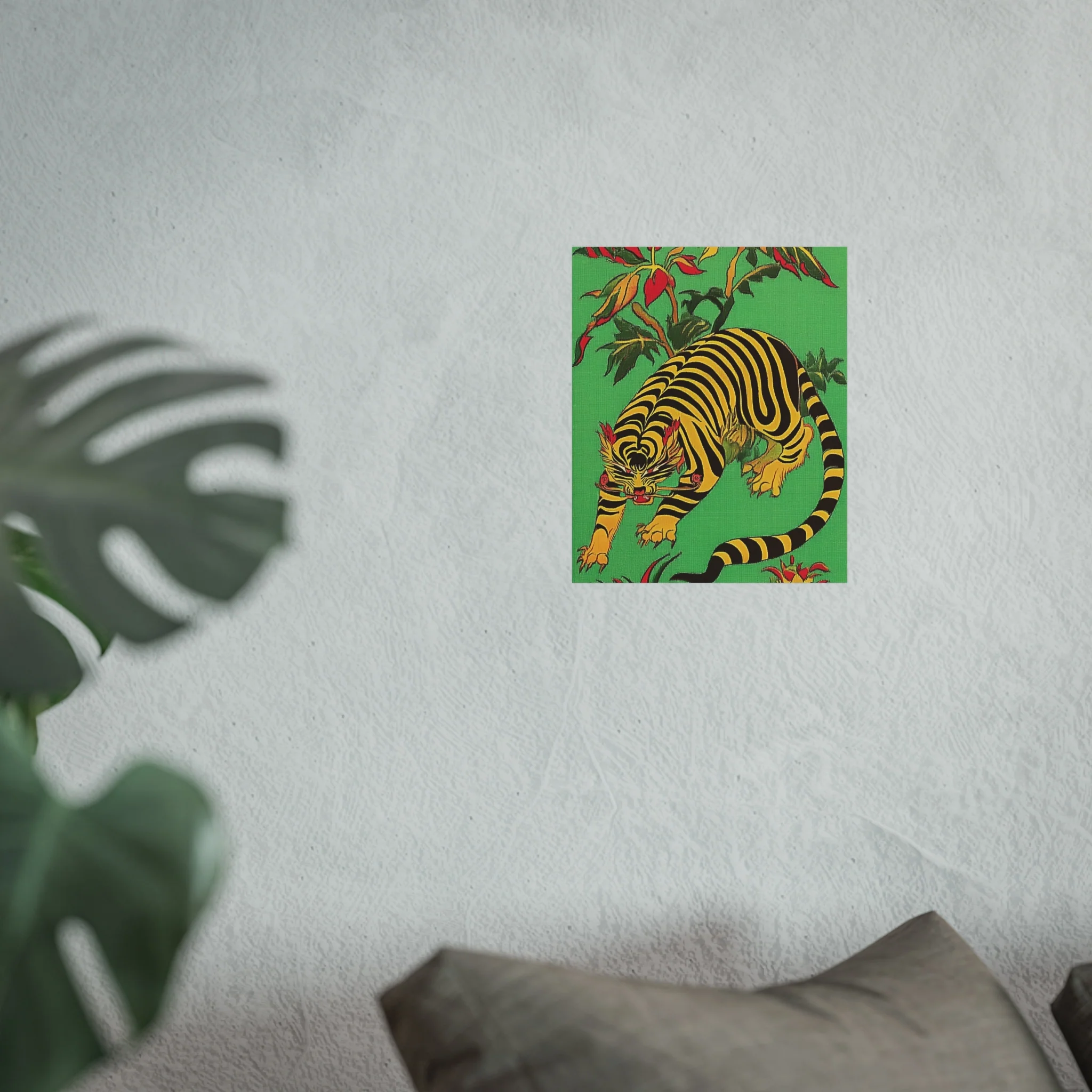 Jungle Guardian Tiger Fine Art Poster - Image 21