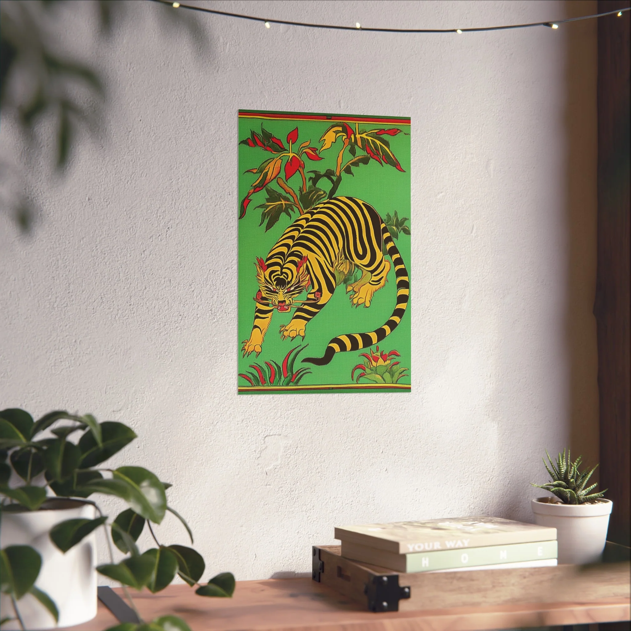 Jungle Guardian Tiger Fine Art Poster - Image 26