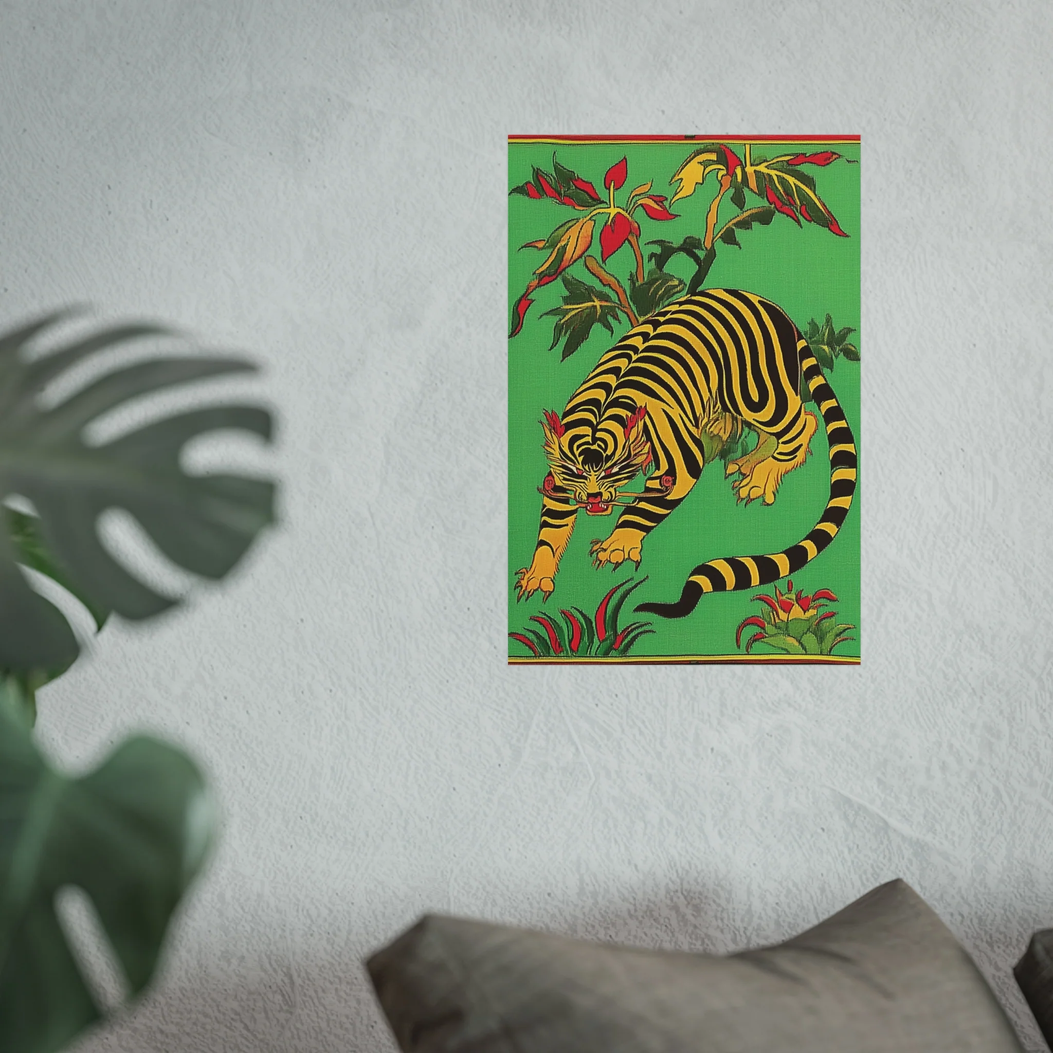 Jungle Guardian Tiger Fine Art Poster - Image 29