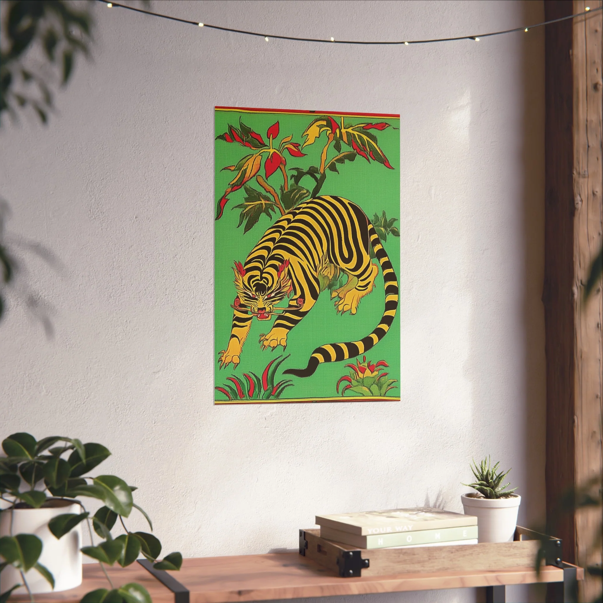 Jungle Guardian Tiger Fine Art Poster - Image 34