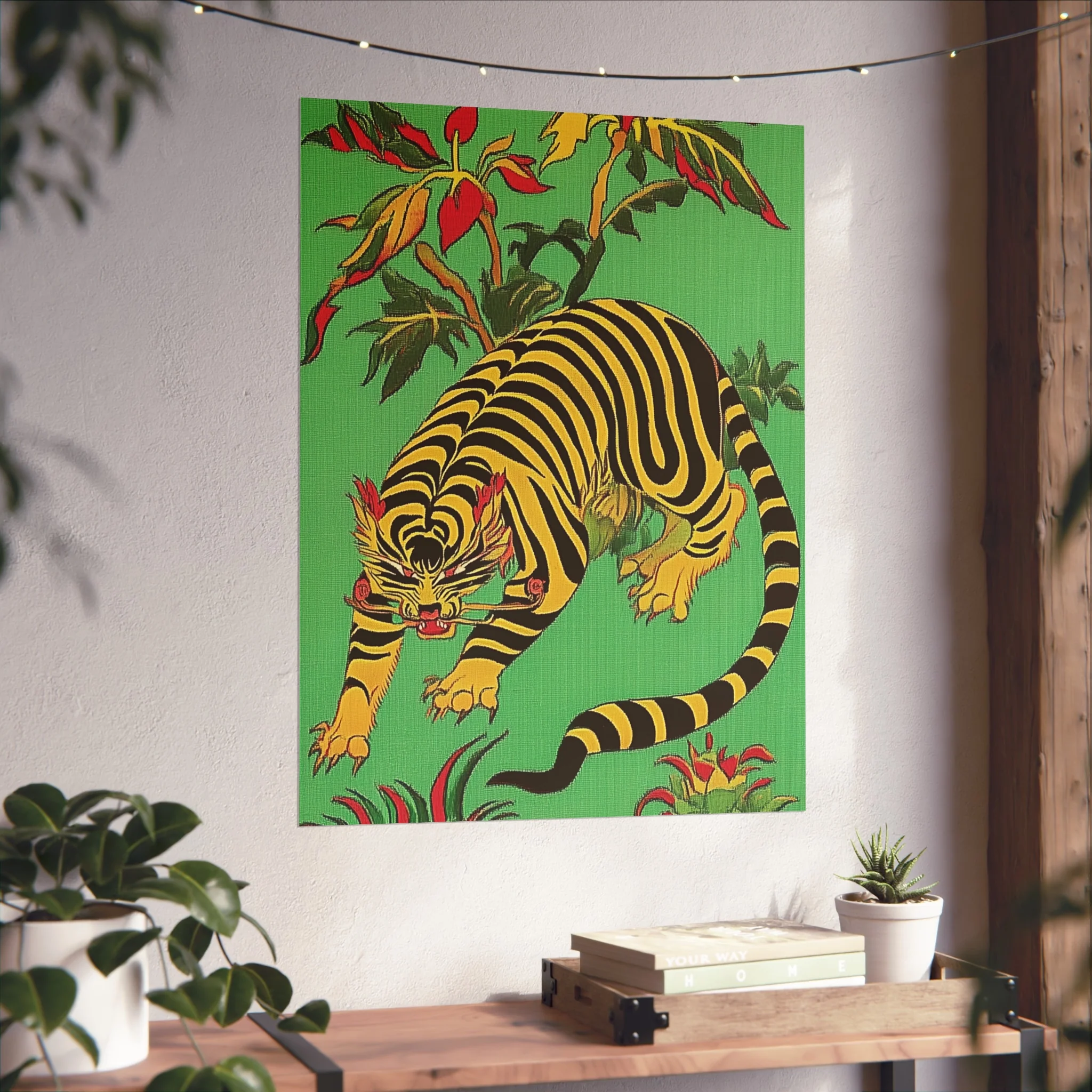 Jungle Guardian Tiger Fine Art Poster - Image 42