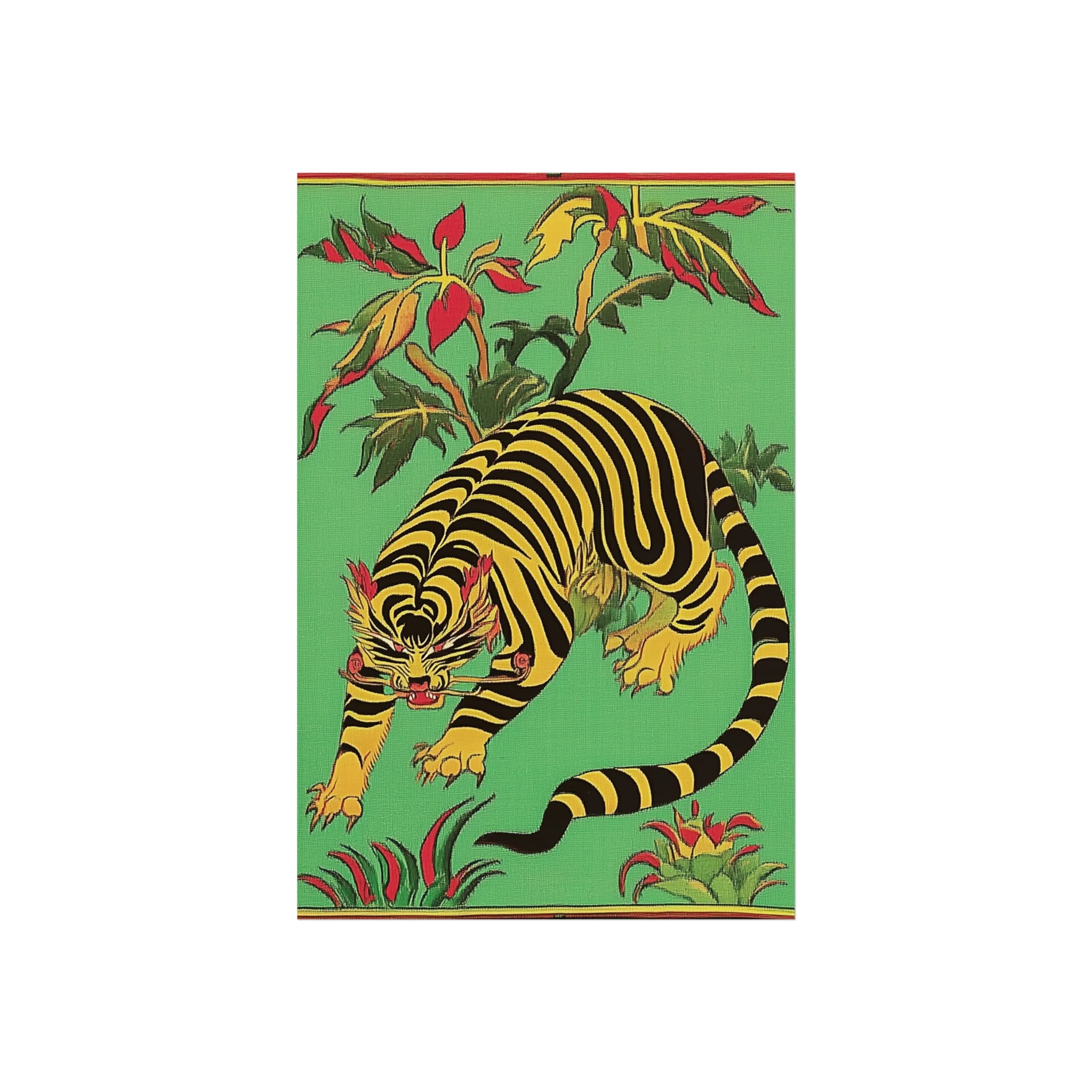 Jungle Guardian Tiger Fine Art Poster - Image 9