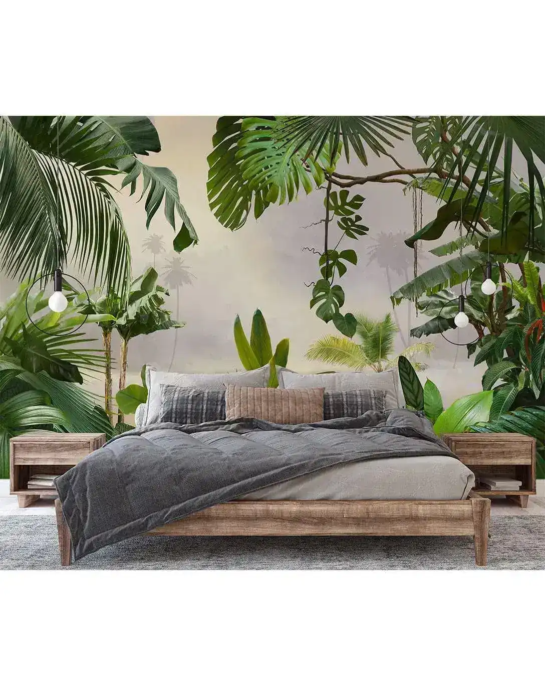 Jungle Tropical Wall Mural - Image 5