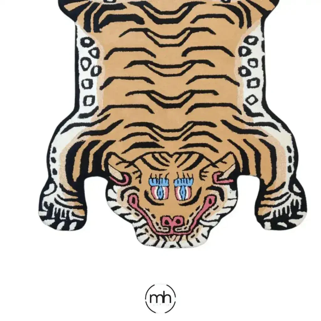 King of the Cats Hand Tufted Wool Rug - Image 9