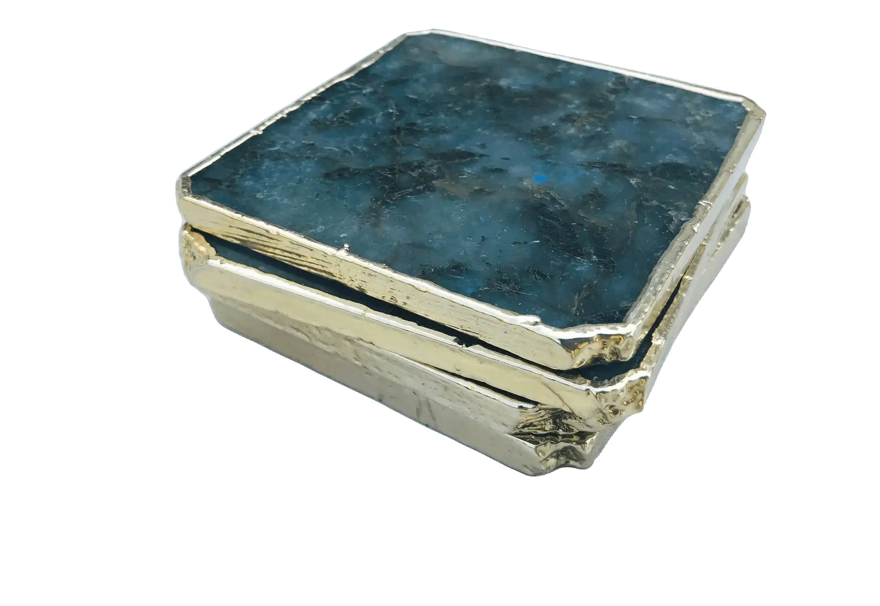 Labradorite Agate Coaster - Set of 4 - Image 3