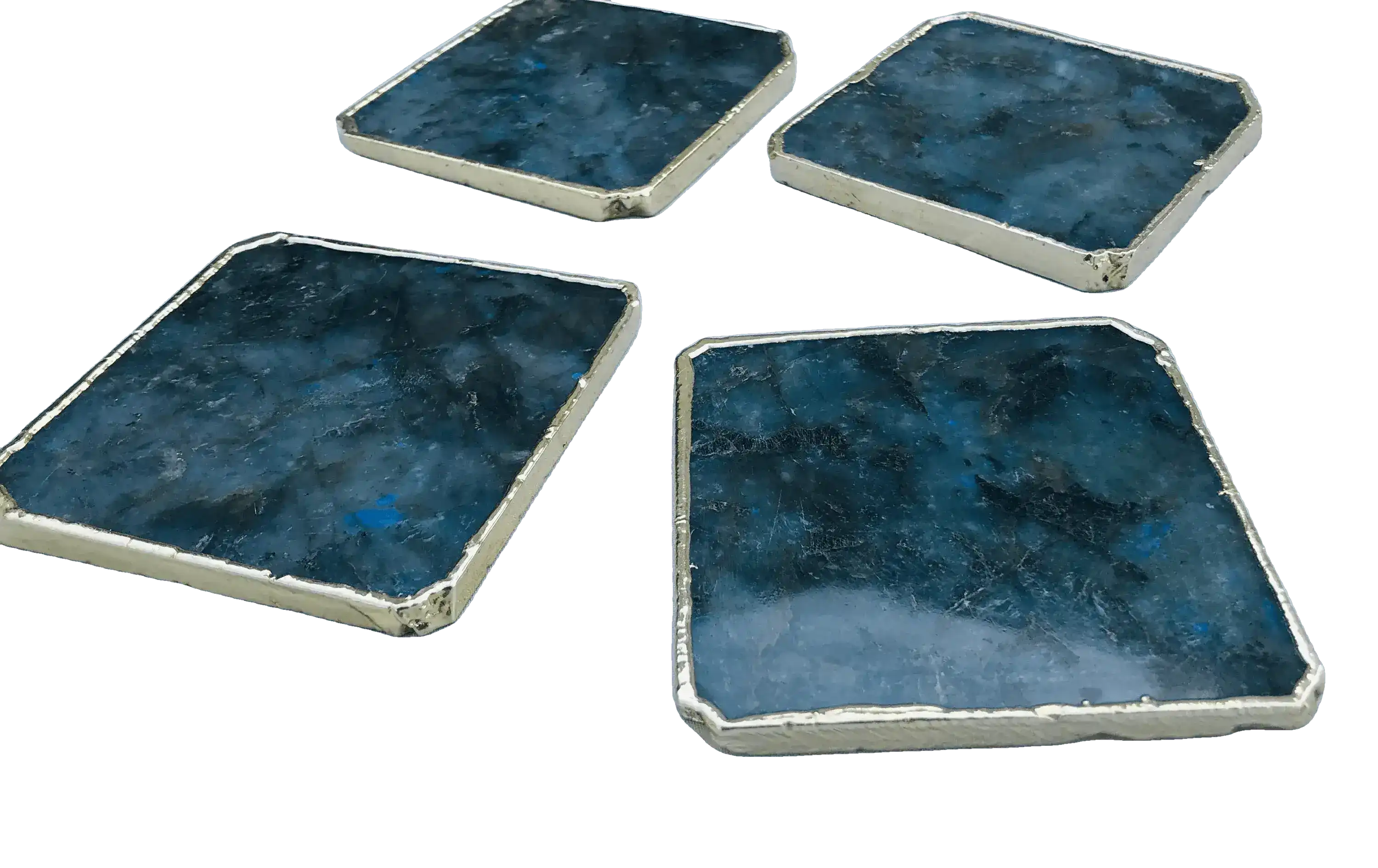 Labradorite Agate Coaster - Set of 4 - Image 4