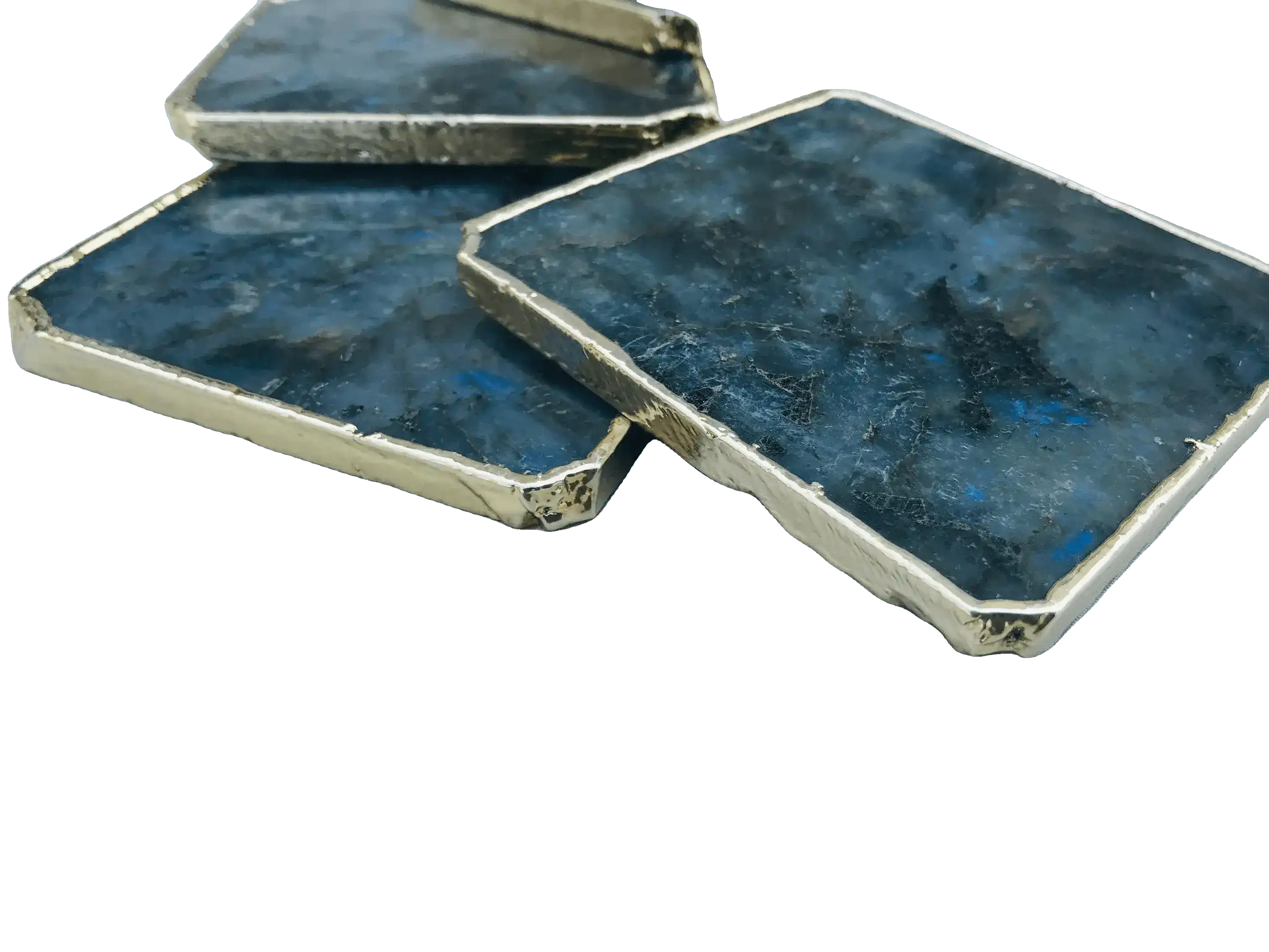 Labradorite Agate Coaster - Set of 4 - Image 5