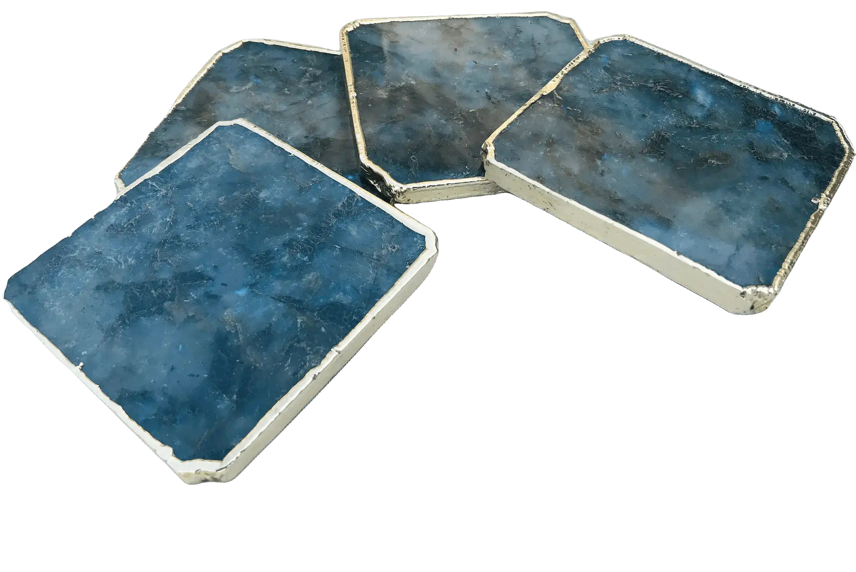 Labradorite Agate Coaster - Set of 4 - Image 7