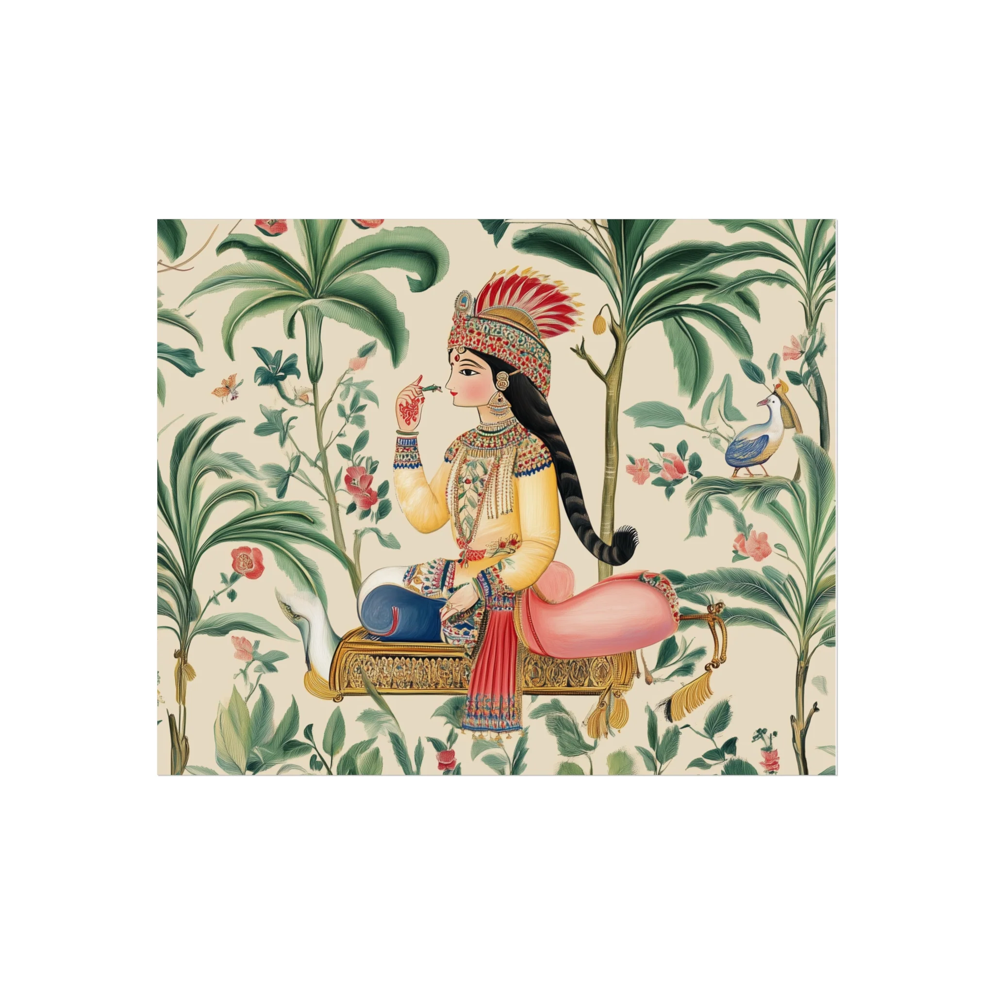 Lady of Mogul II Fine Art Poster - Image 3