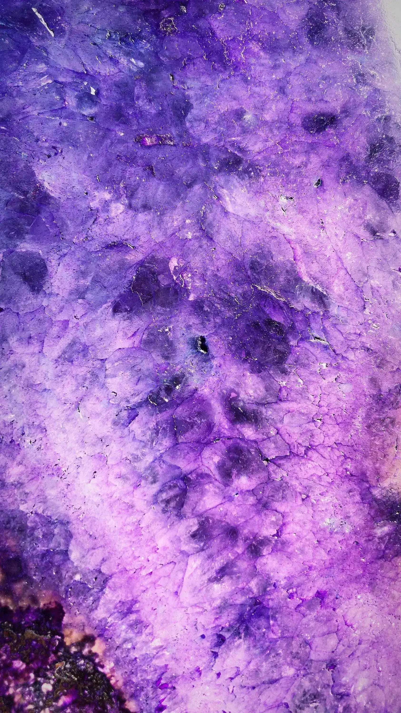 Large Purple Blue Galaxy Agate Cheese Platter Tray - Image 7