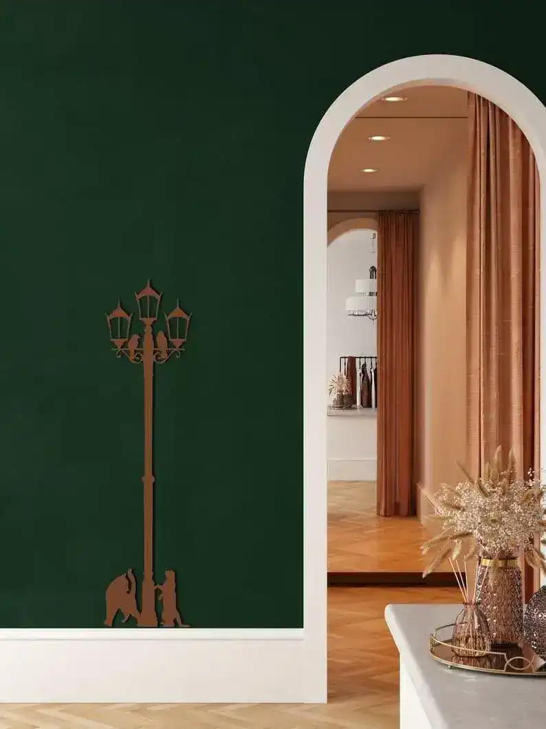 Laterne Street Lamp Metal Wall Hanging Decor - Image 8