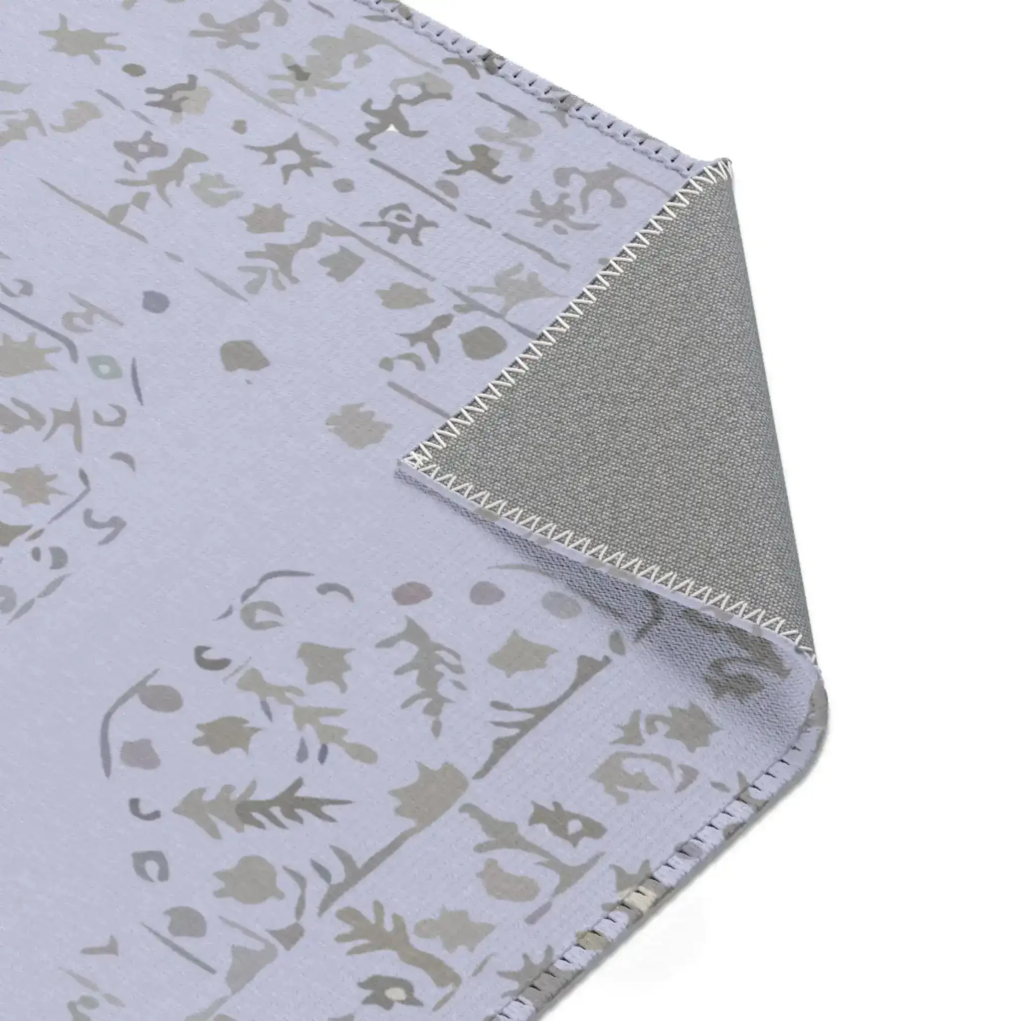 Lavender Fog Bloom Accent Rug - Image 5