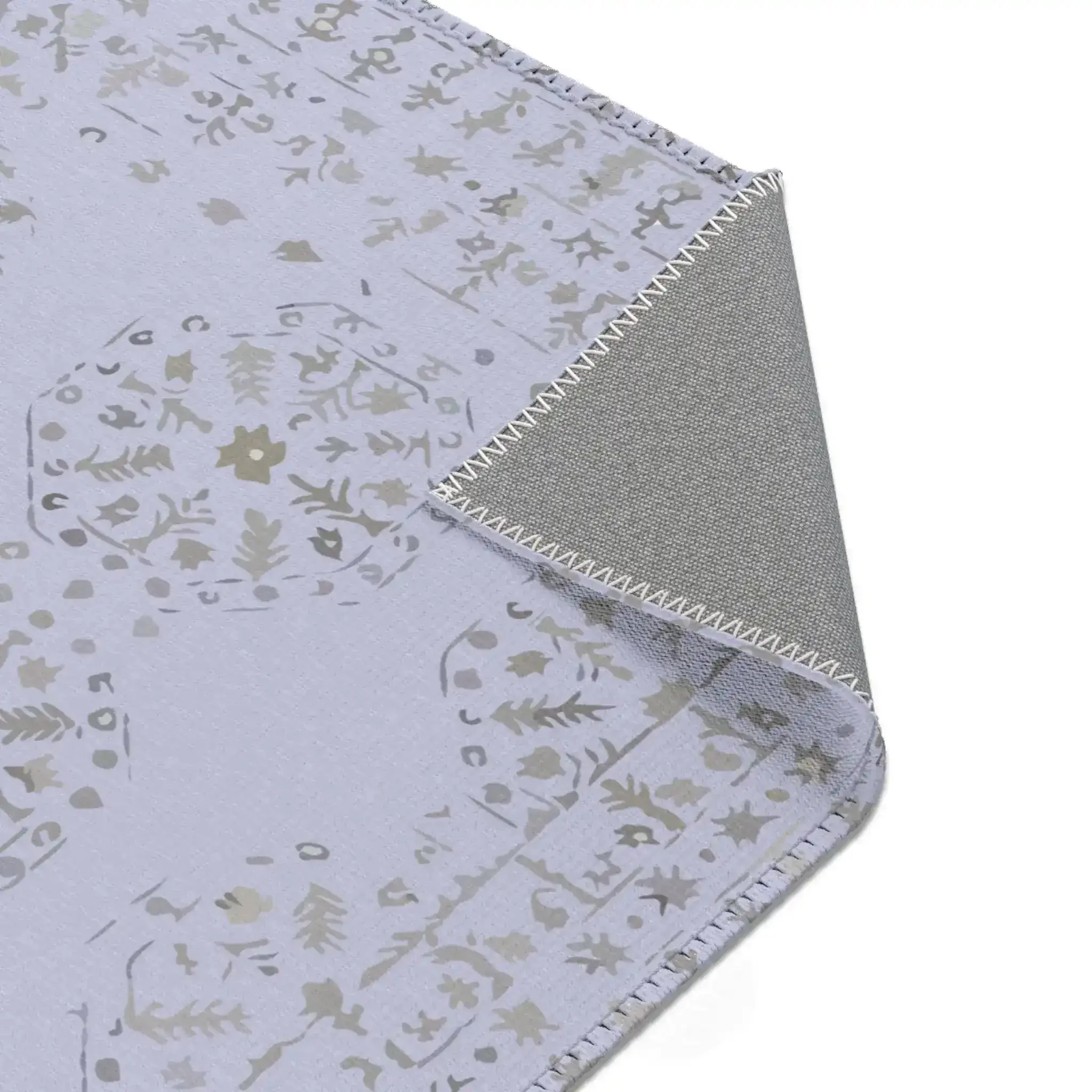 Lavender Fog Bloom Accent Rug - Image 6